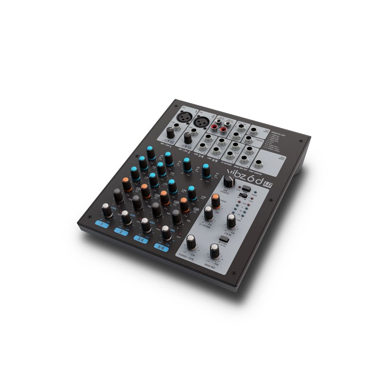 LD Systems VIBZ 6 D - 6-Kanal Mischpult mit DFX