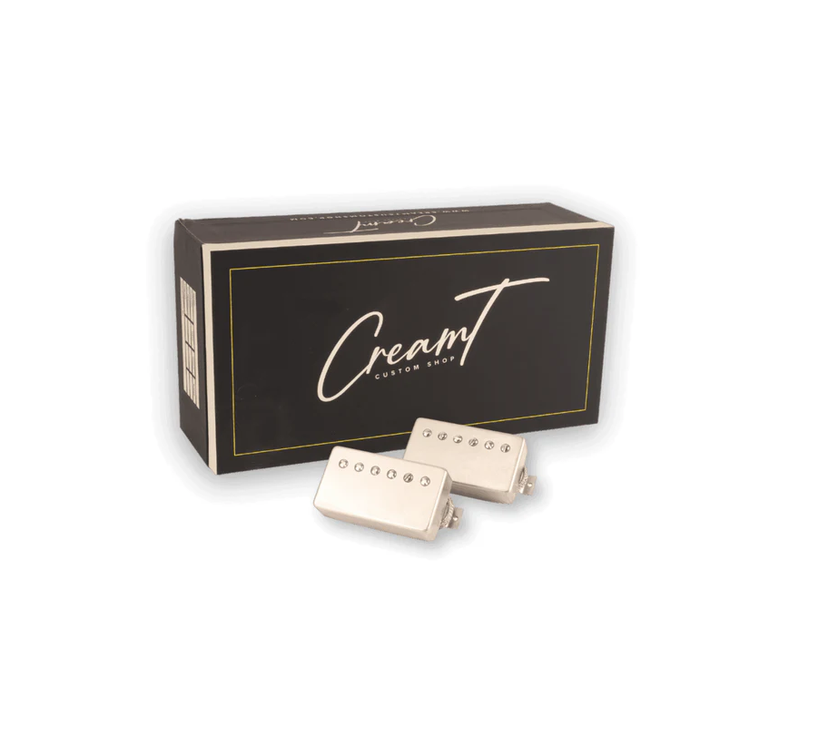 Custom Shop Cream of the Crop Humbucker Set - Raw Nickel