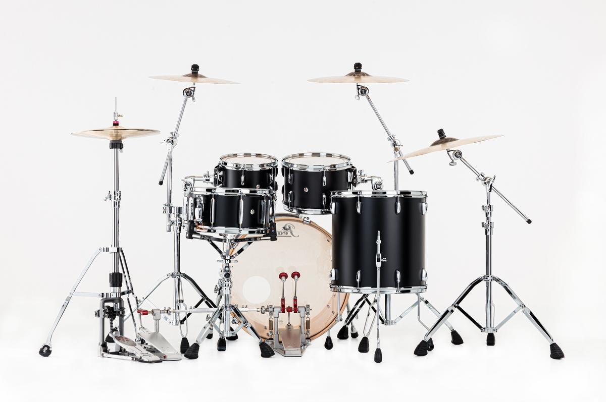 Professional Series 4-pc Shell Pack Matte Caviar Black