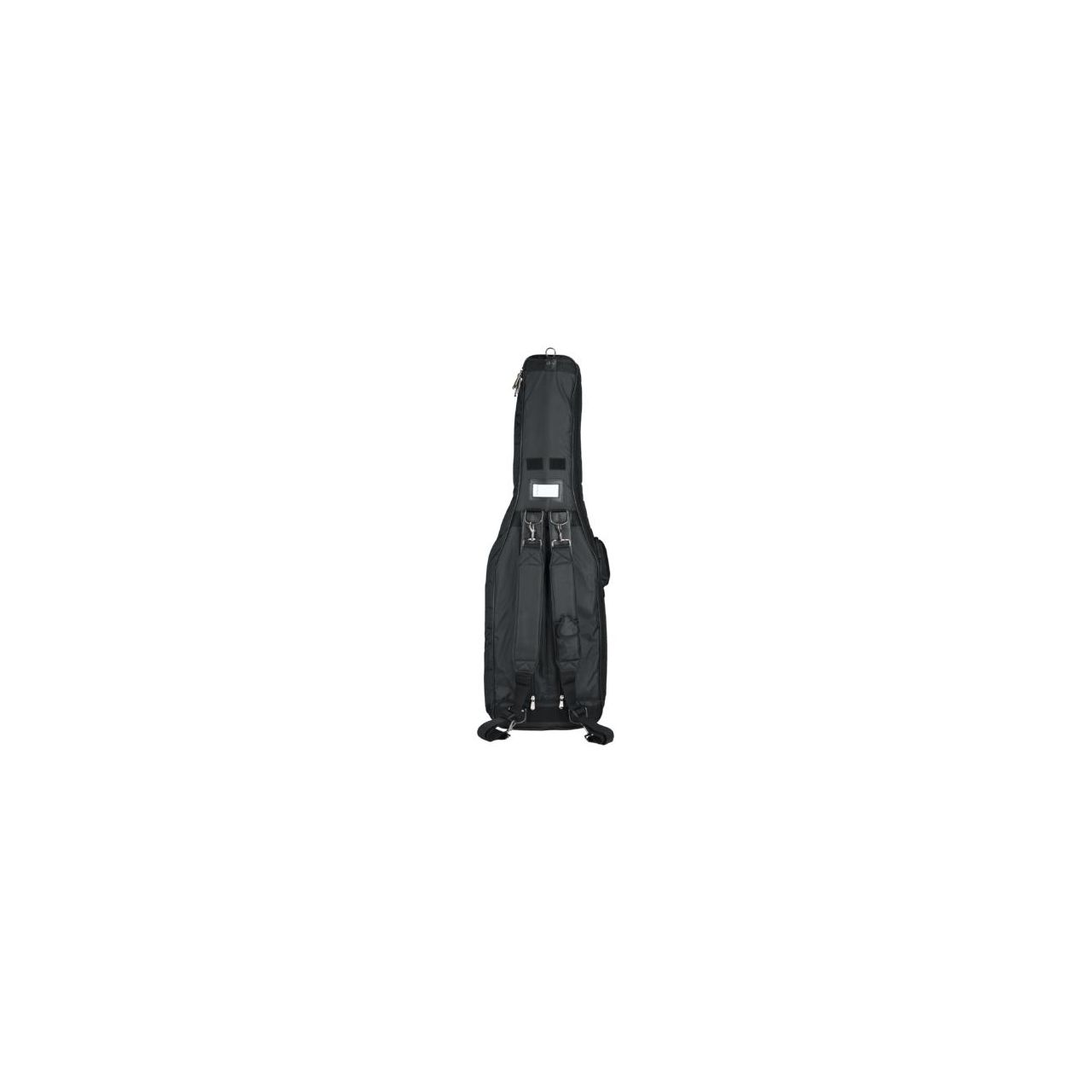 Premium Double Bag for 2 x Bass Guitar Black