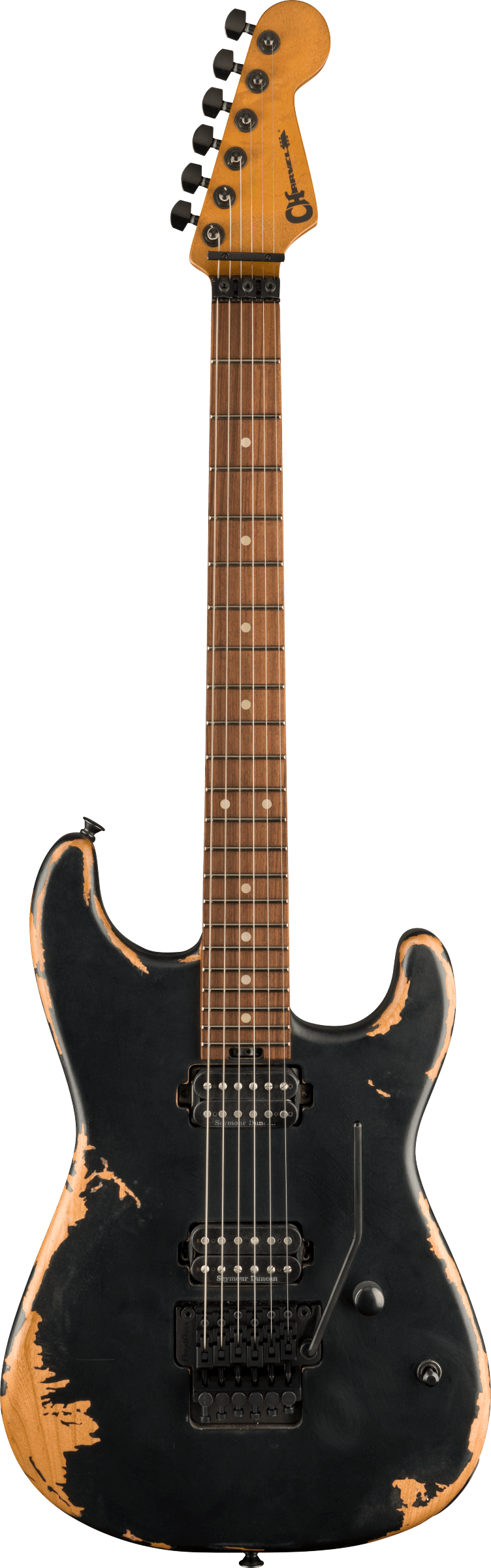 Pro-Mod Relic San Dimas Style 1 HH FR Weathered Black
