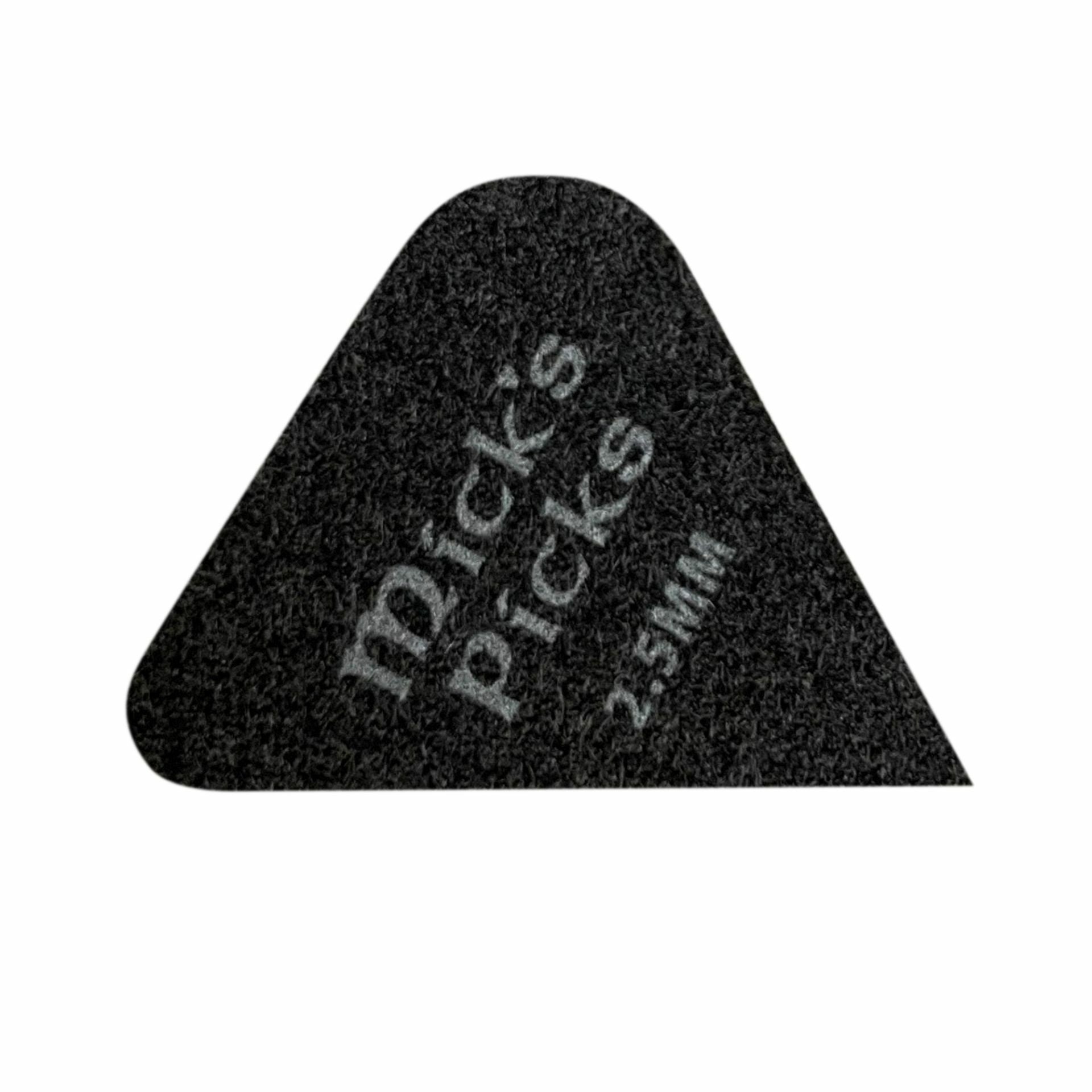Mick's Picks Uke-1 Triad - Triangle Shape (UKE-1 TRIAD), 2 pcs Pick Pack, 2.50 mm, Grey