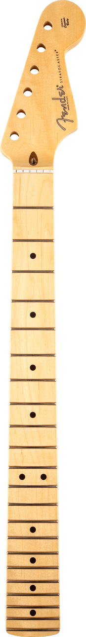 USA Stratocaster® Neck, 22 Medium Jumbo Frets, Maple Fingerboard