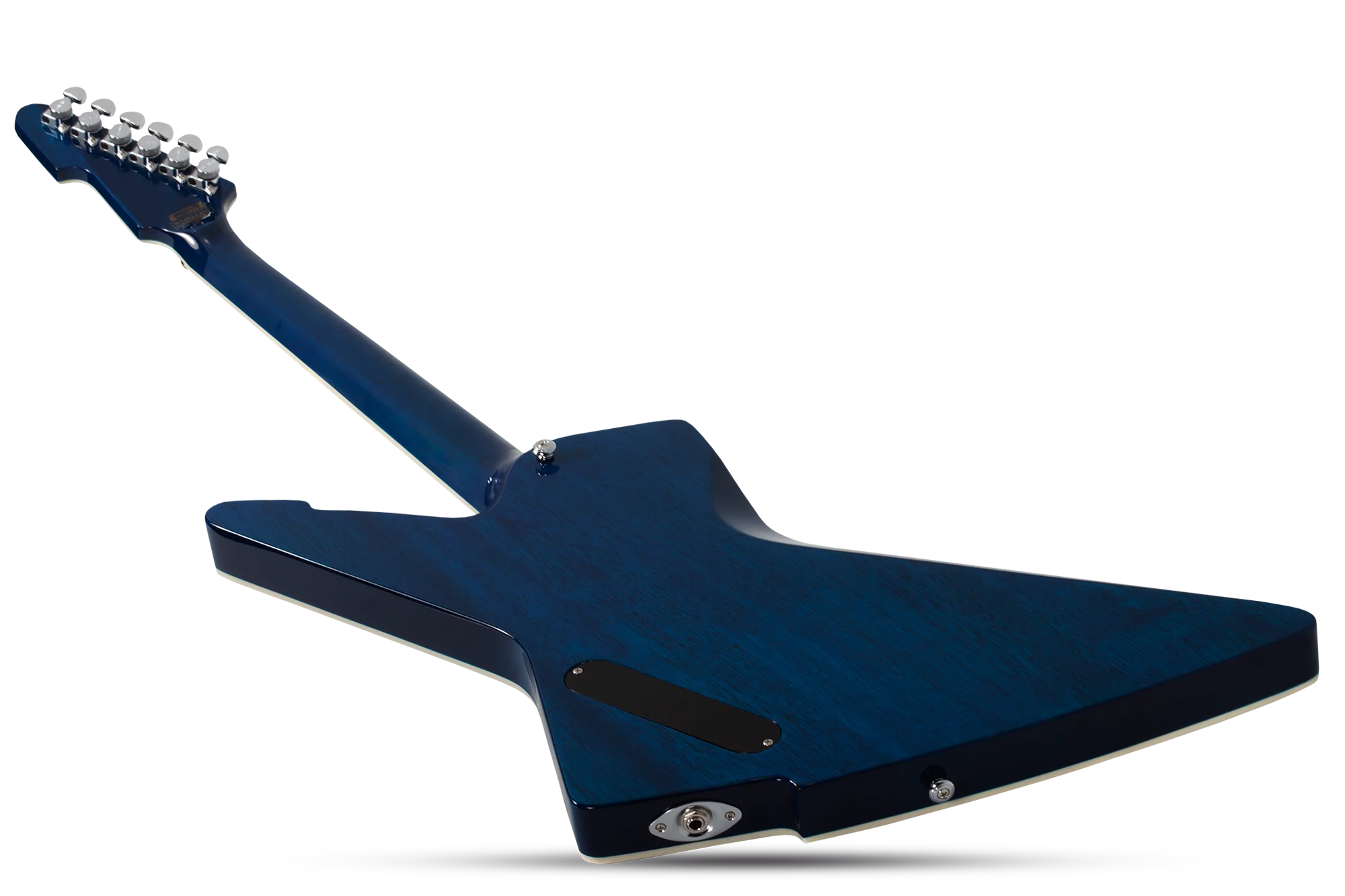 E-1 Electro Resin Transparent Blue E-Gitarre