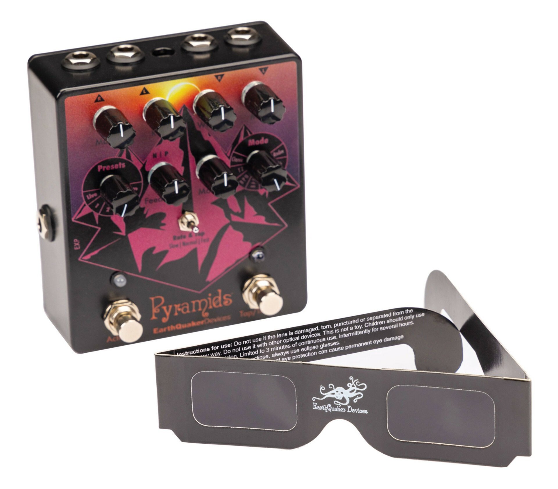 Pyramids Solar Eclipse - Stereo Flanging Device