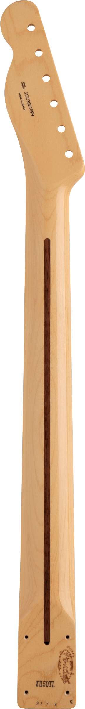 Made in Japan Traditional II 50's Telecaster® Neck, 21 Vintage Frets, 9.5" Radius, U Shape, Maple