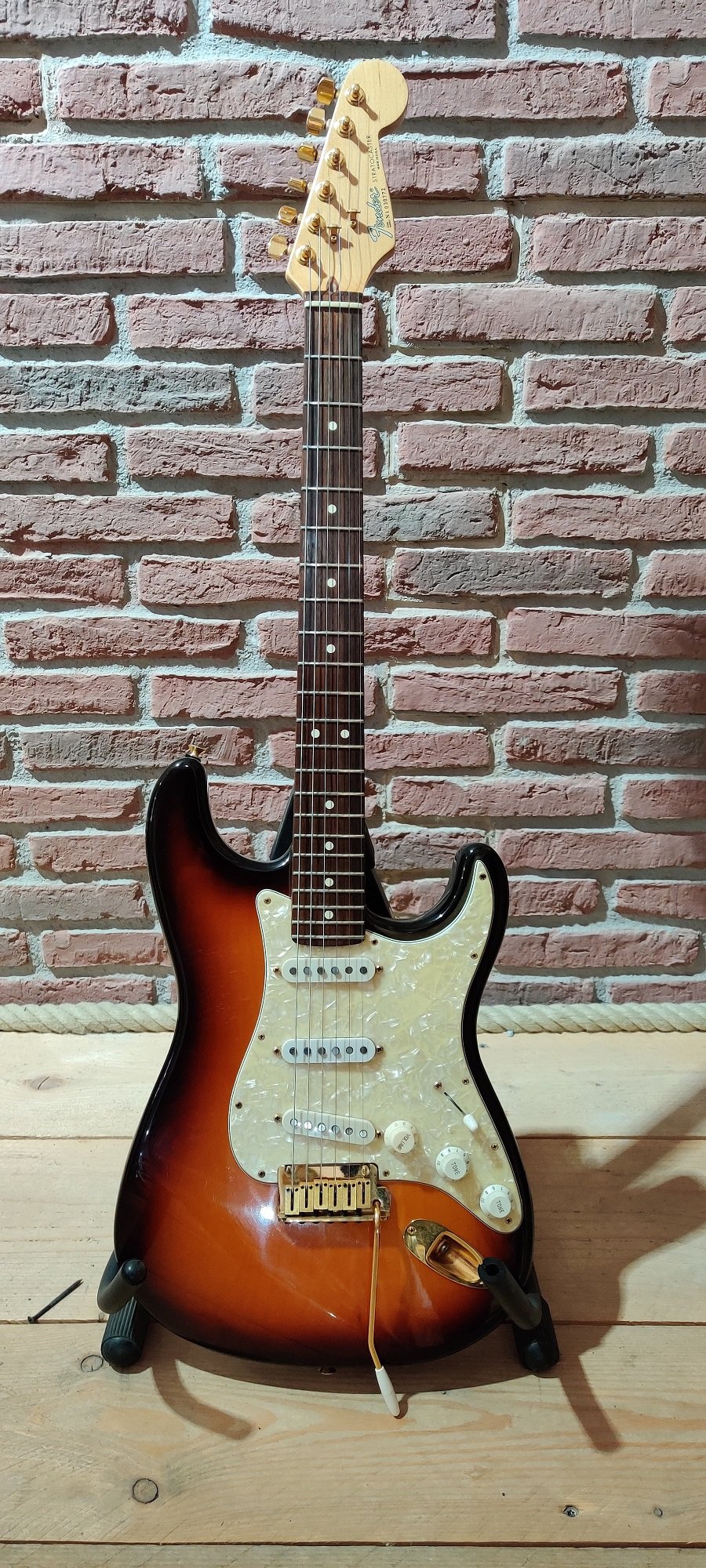 1993 USA Special Edition Stratocaster aus Privatbestand von Dieter "Quaster" Hertrampf (PUHDYS)