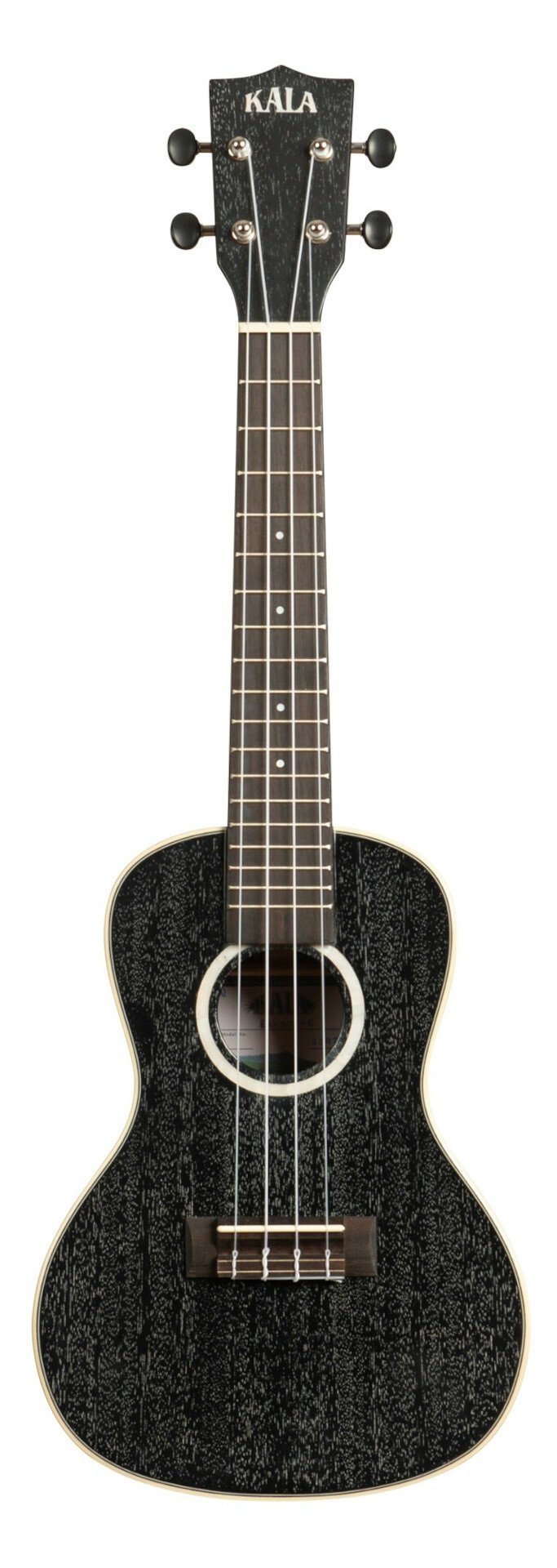 KA-SDH-C Concert Ukulele Salt & Pepper Doghair Mahogany