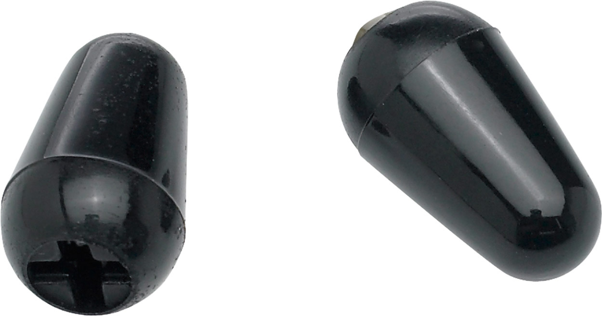 Stratocaster Switch Tips Black