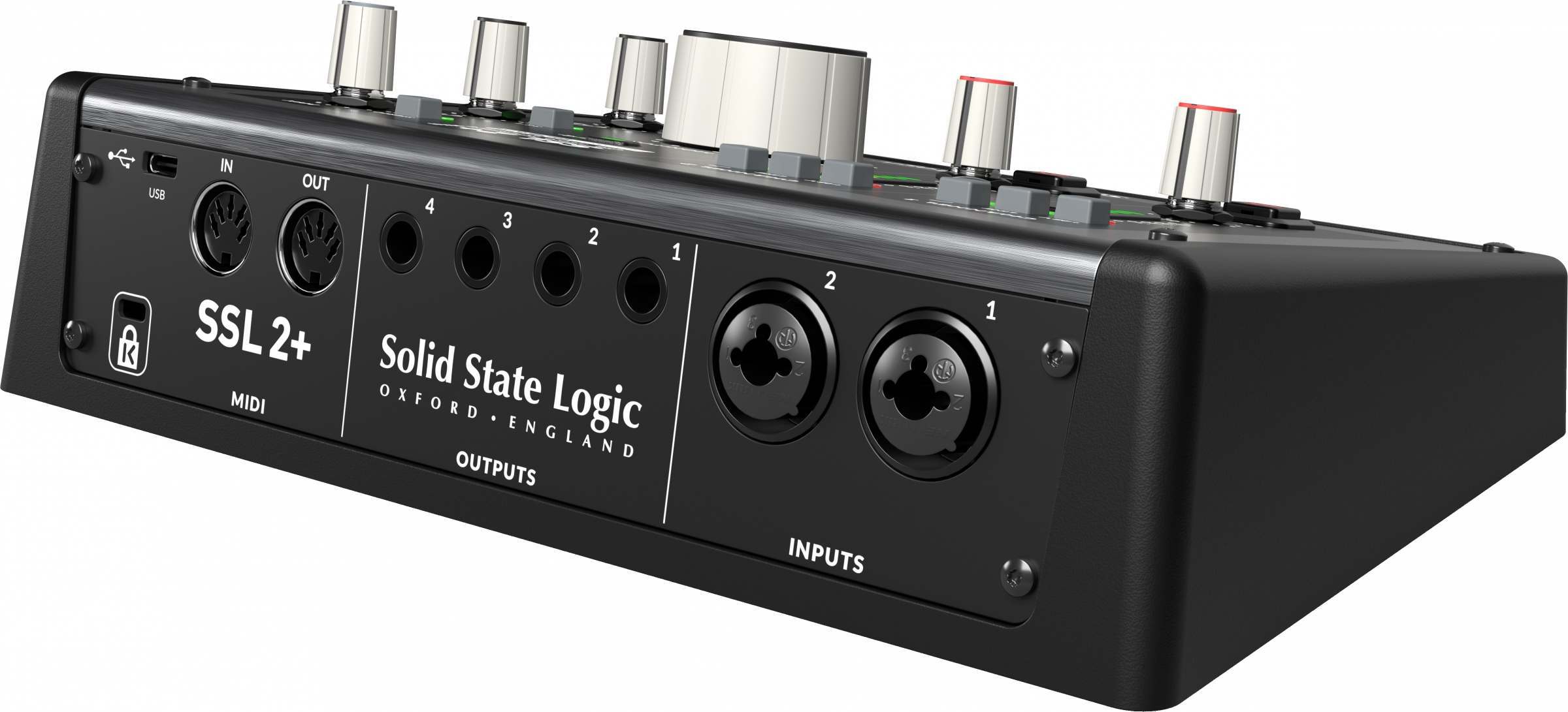 SSL 2+ MKII - 2 IN/4 OUT USB-C Audio-Interface