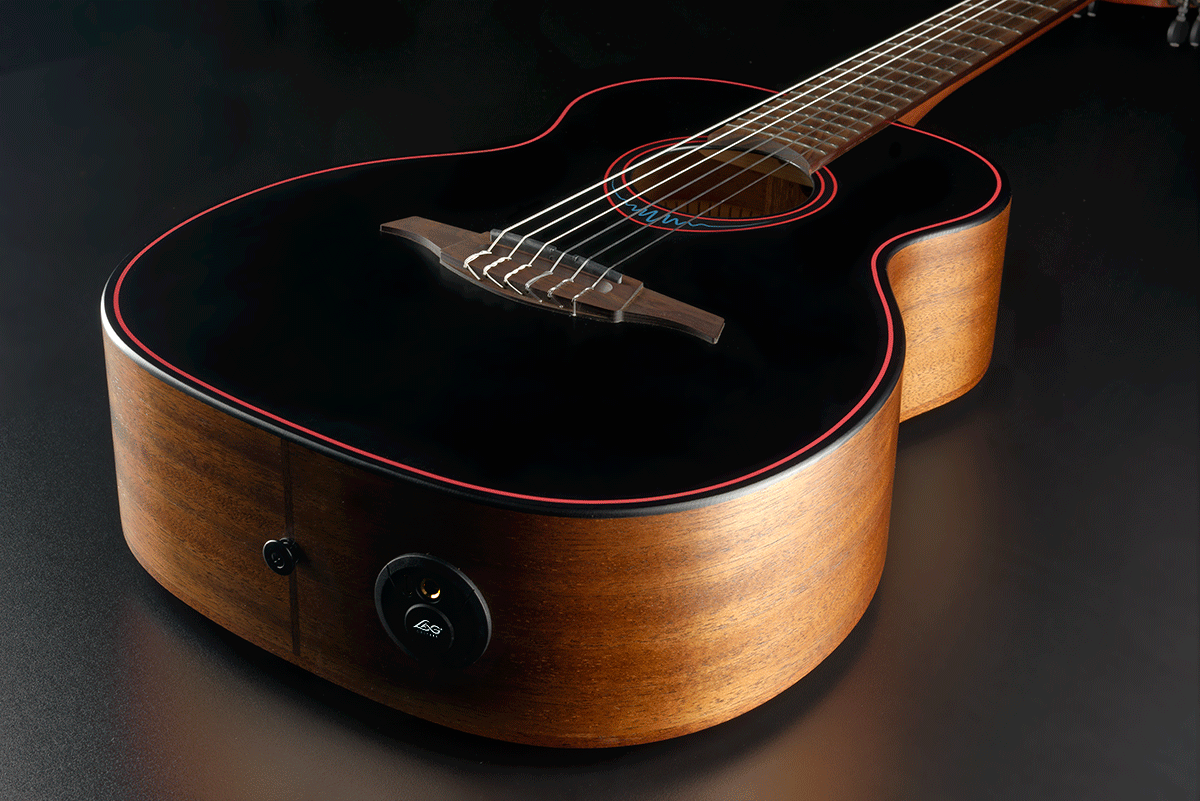 TNBW1TE Blue Wave Nylon Travel Guitar