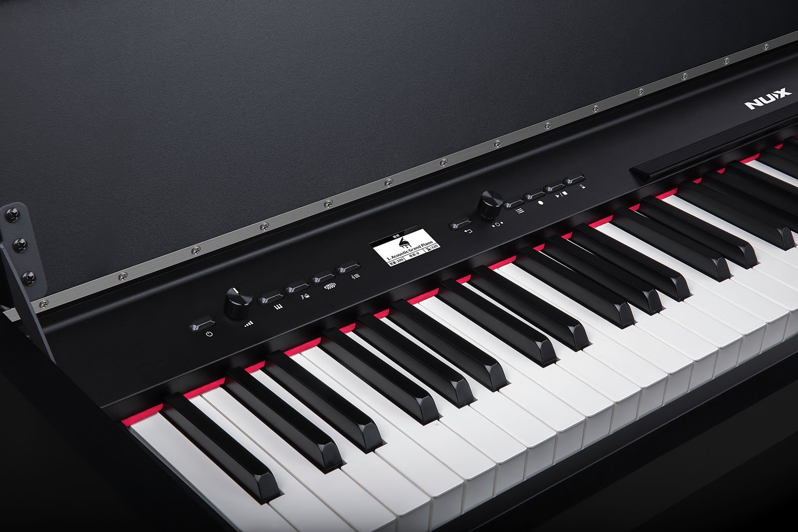 NCK-330 Digitalpiano schwarz