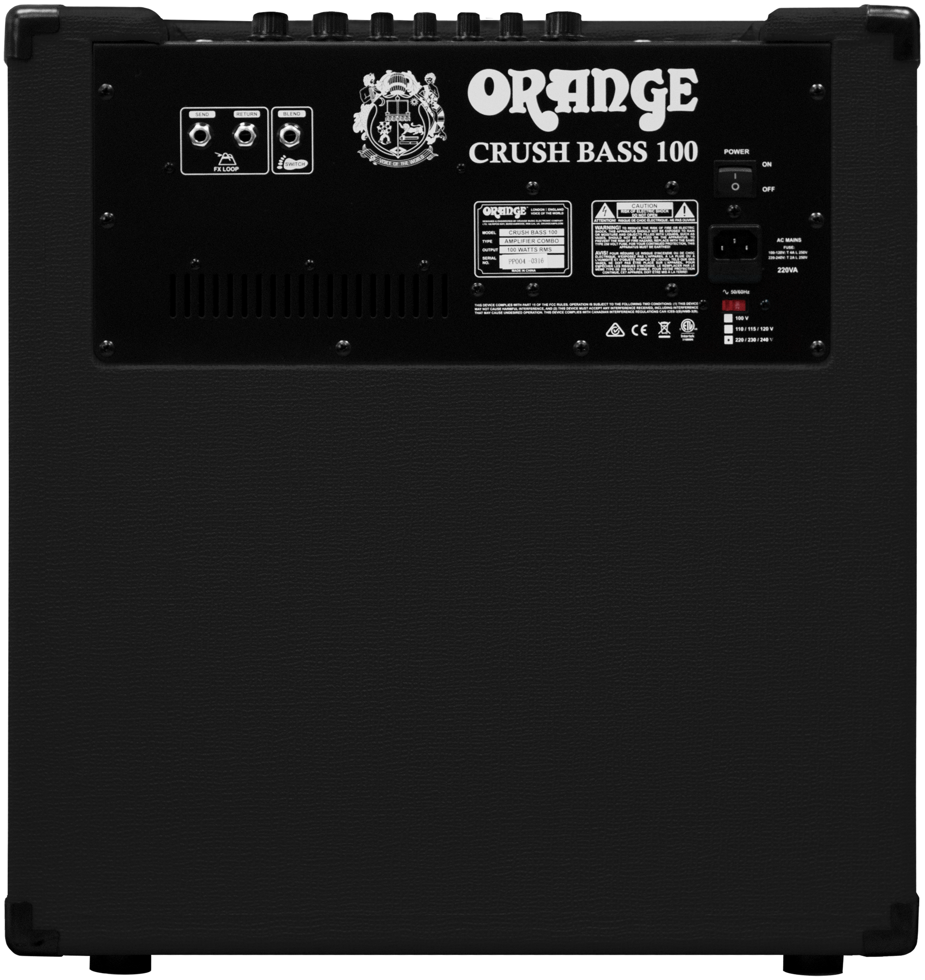 Crush Bass 100 BK