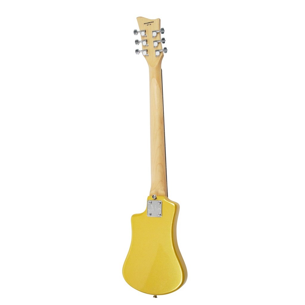 Shorty Electric Guitar incl. Bag, Gold Top