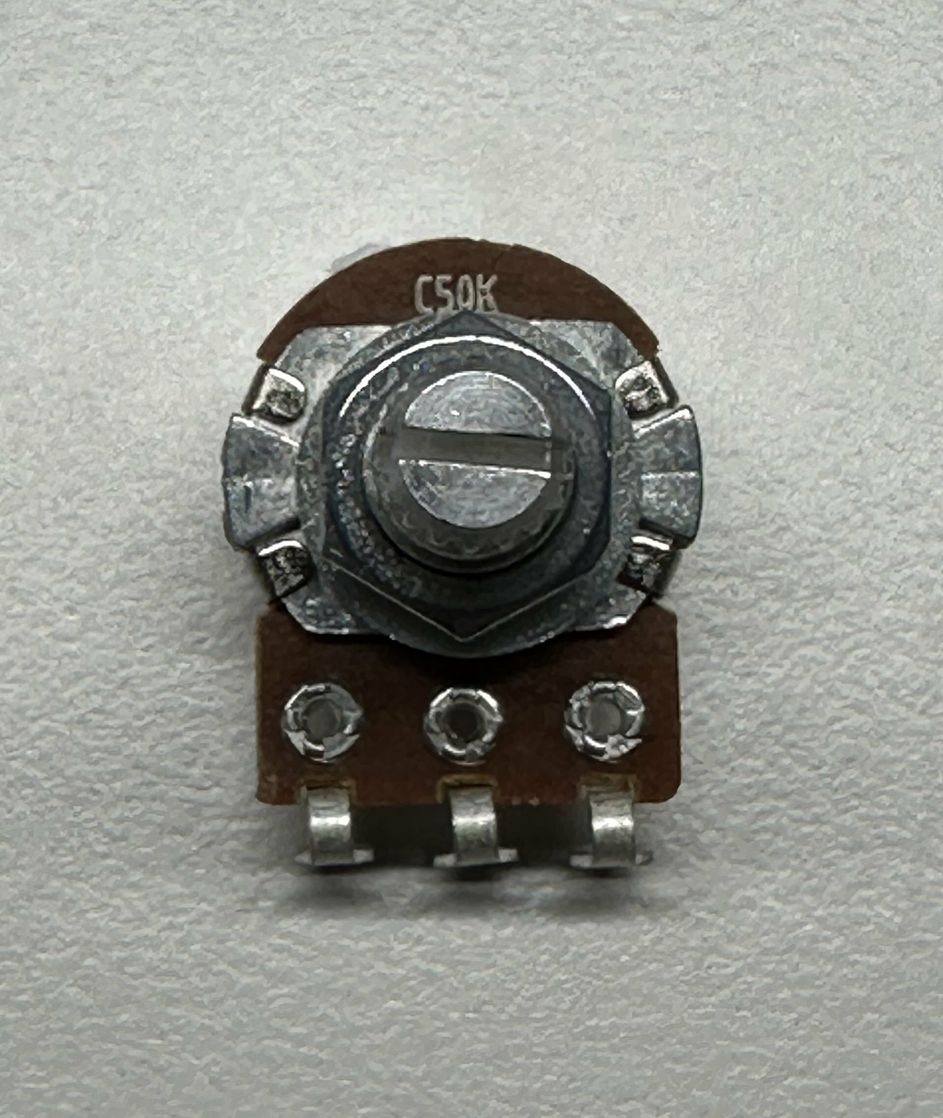 Volume Pot (C 50K) for RockBass Electronics, Lefthand