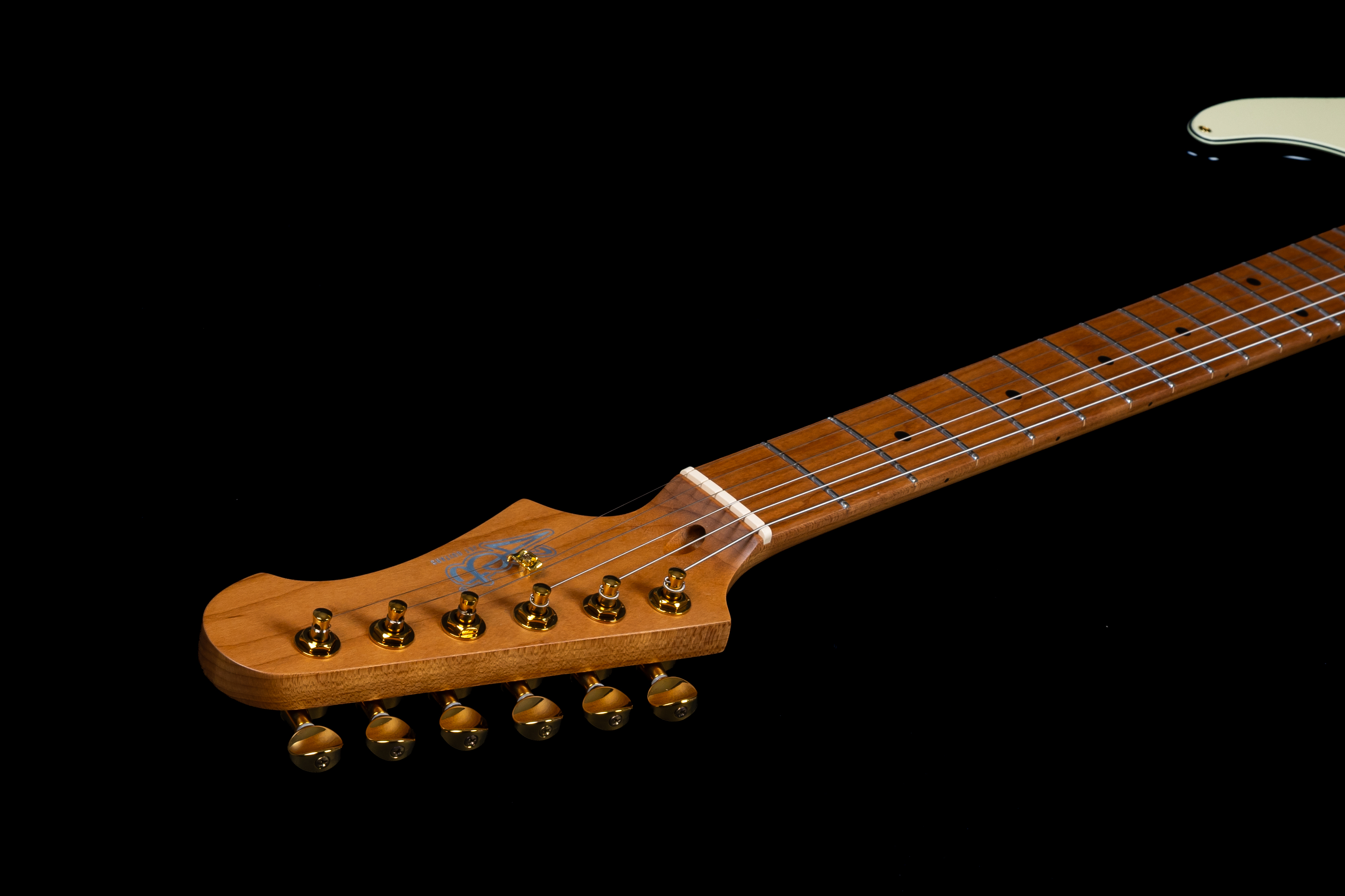 JT-300 BK G Black Gold E-Gitarre