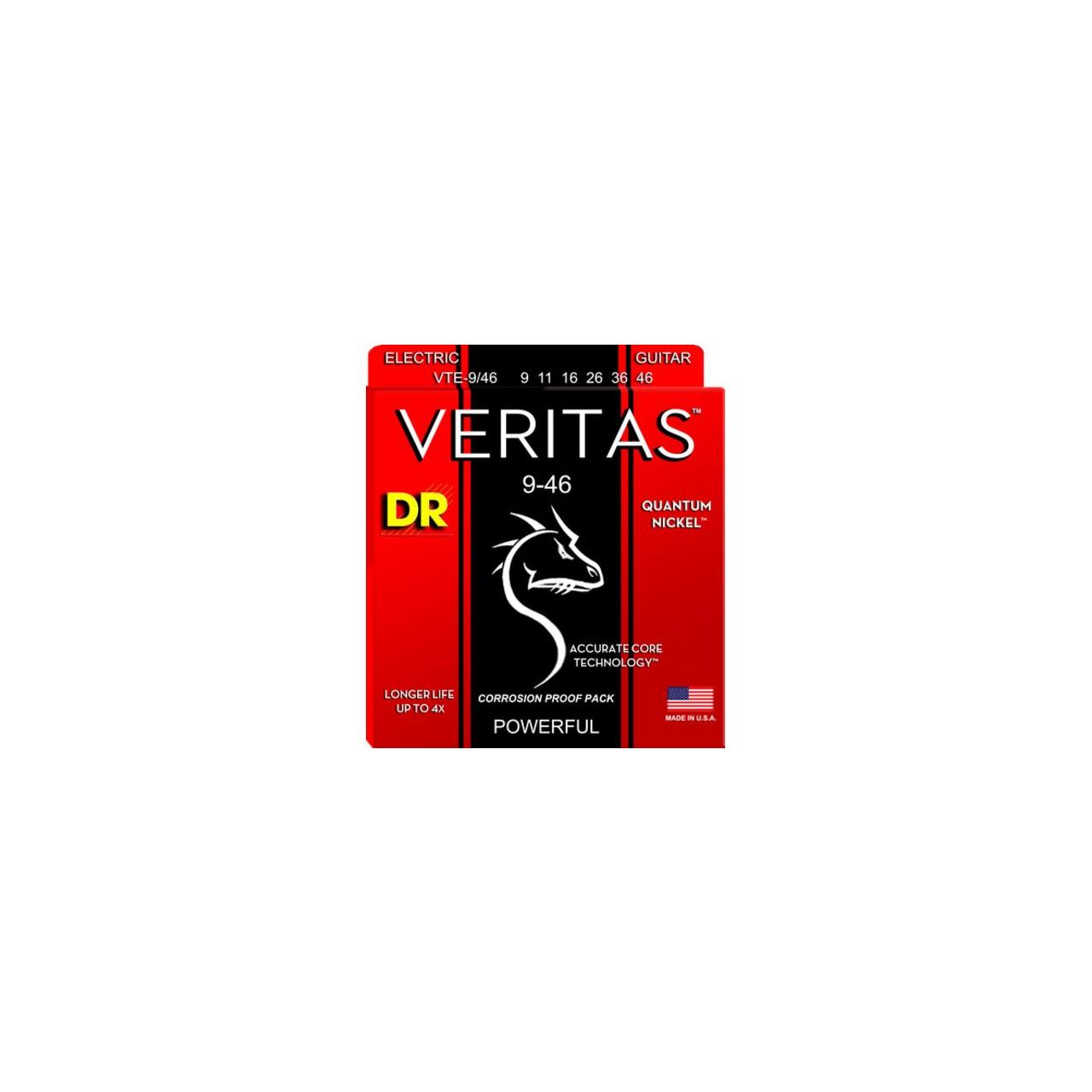 VERITAS Quantum Nickel, Light Heavy 009", 011", 016", 026", 036", 046"