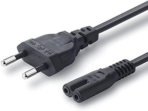 Netzkabel EU-2-polig 1m
