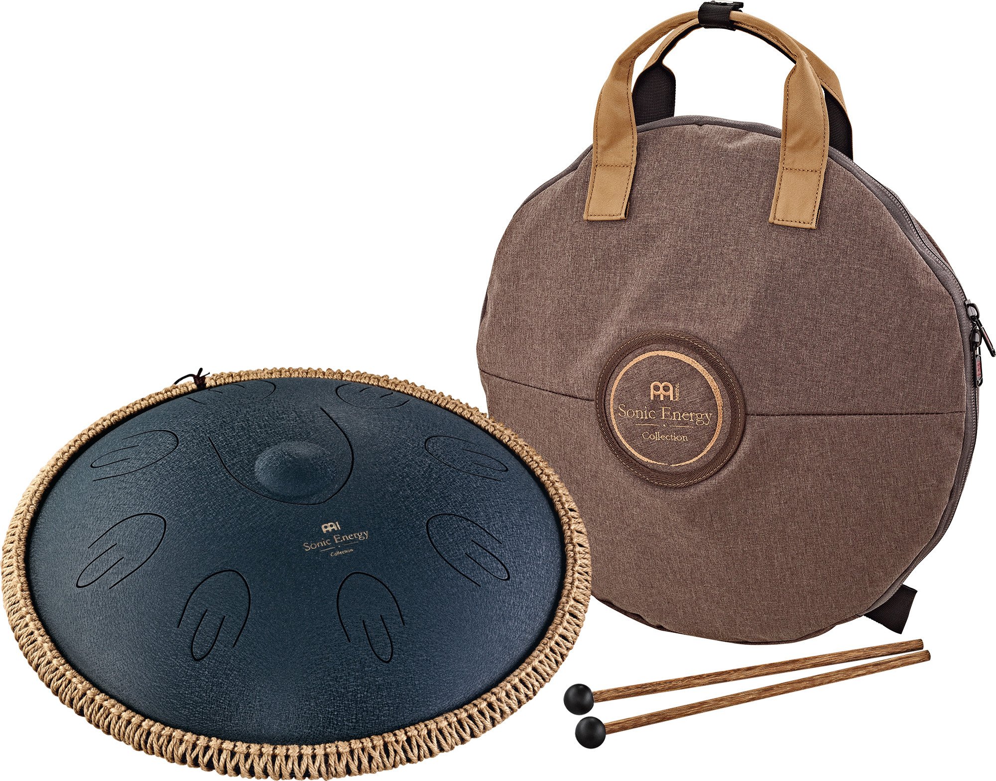 OSTD2NB Octave Steel Tongue Drum Marineblau D Amara, 9 Töne 440 Hz