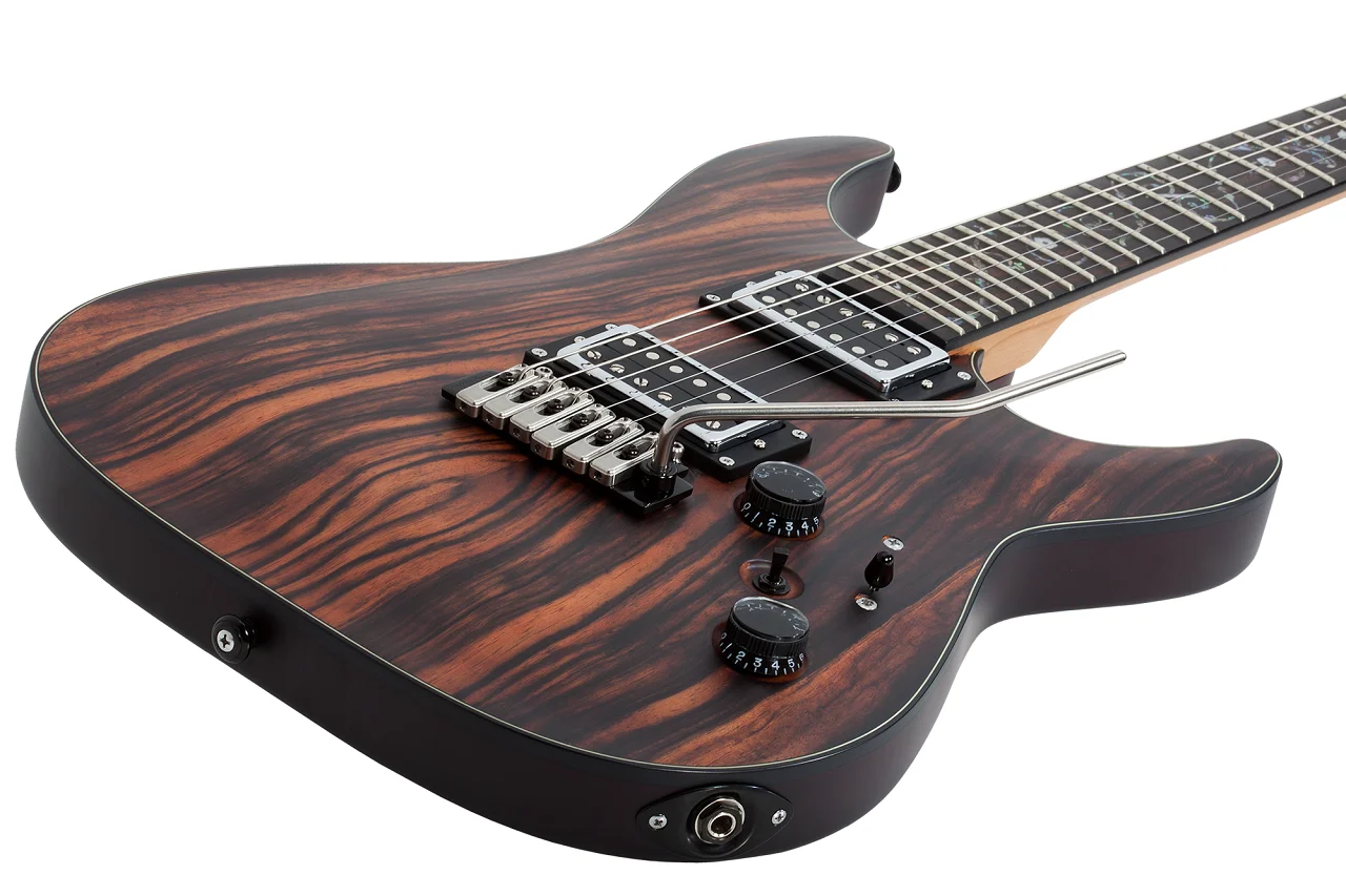 C-1 Exotic Ebony Natural Satin E-Gitarre