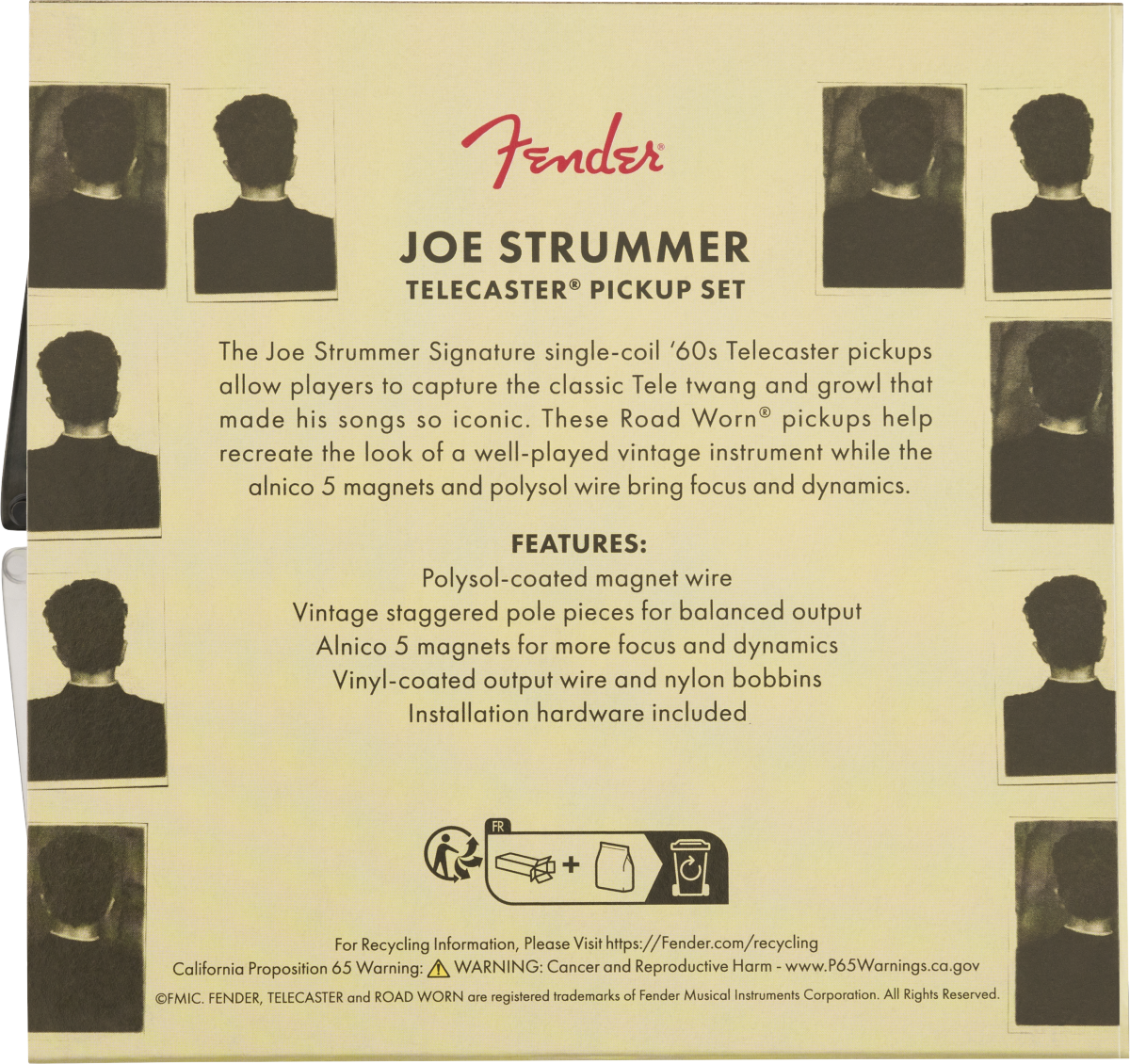 Joe Strummer Tele  Pickup-Set