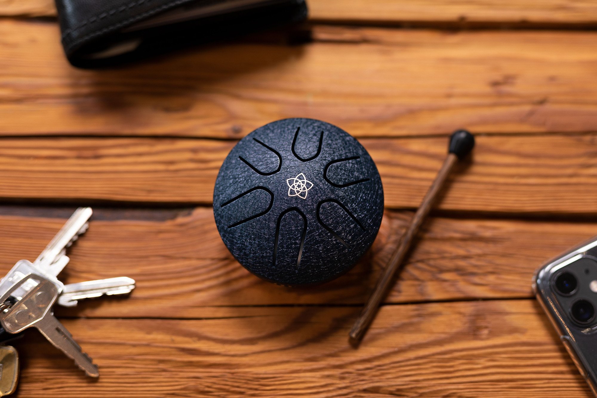 Pocket Steel Tongue Drum - Navy Blue