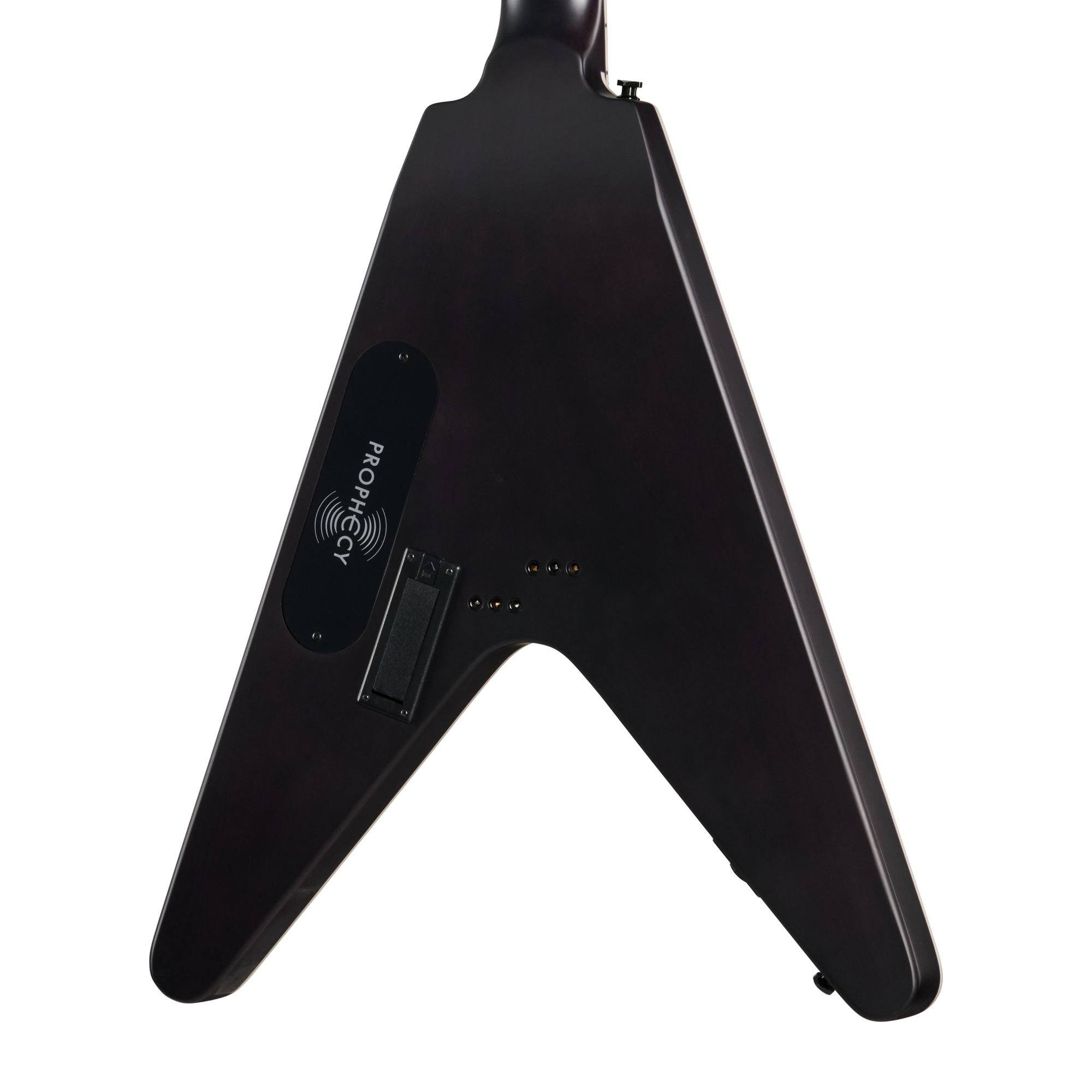E-Gitarre, V-Korpus, schwarz, Gitarrenkorpus