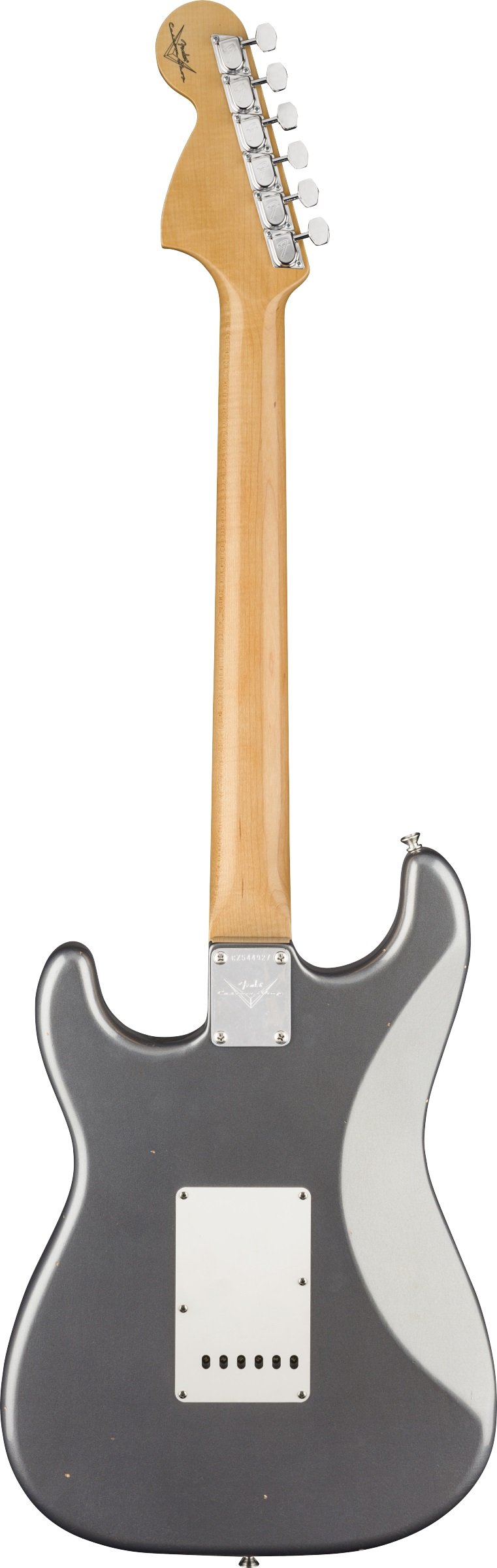 1970 Stratocaster® Journeyman Relic®, Rosewood Fingerboard, Aged Charcoal Frost Metallic Showroom Mo