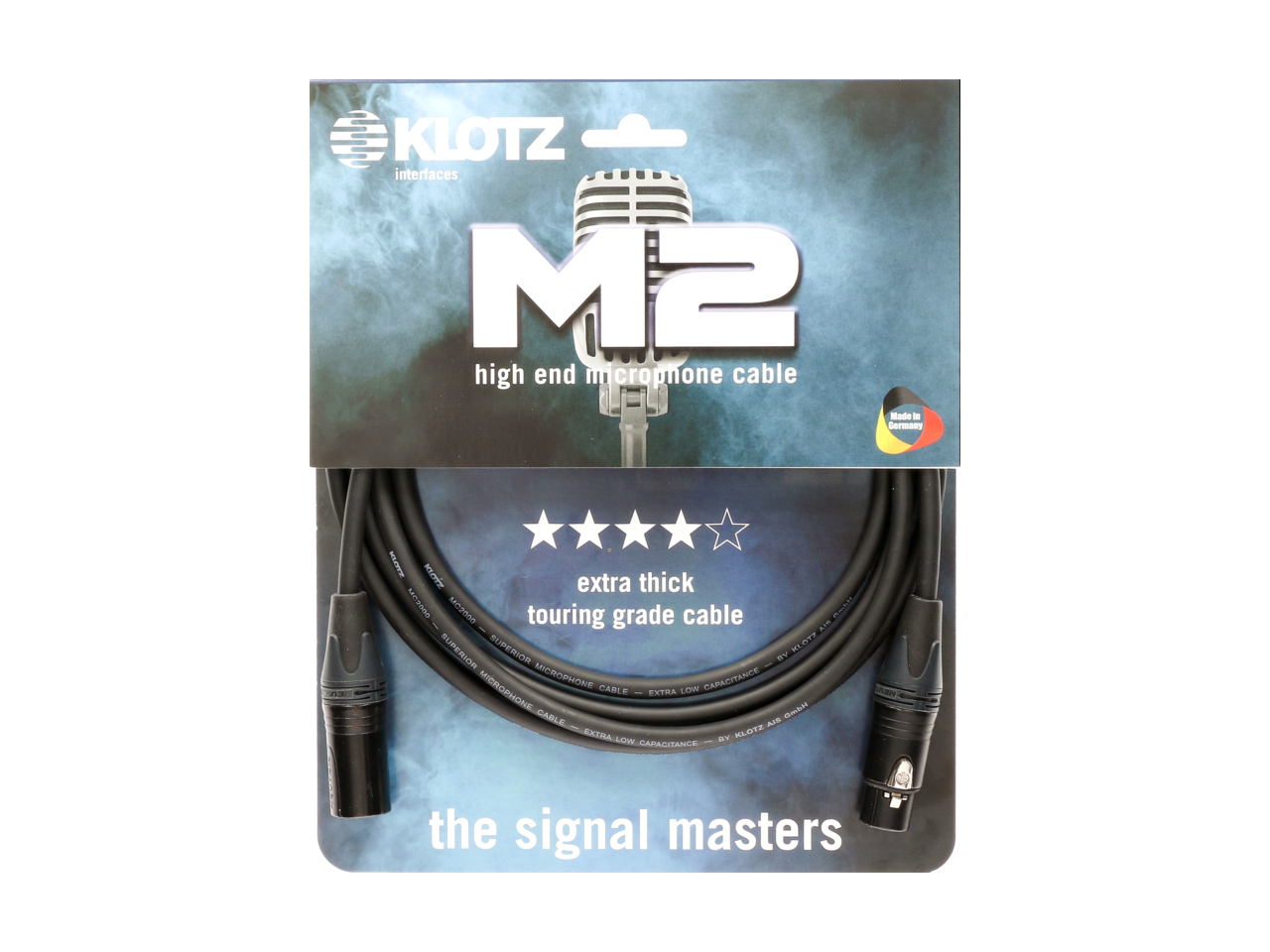 M2FM Superior Mikrofonkabel 3m