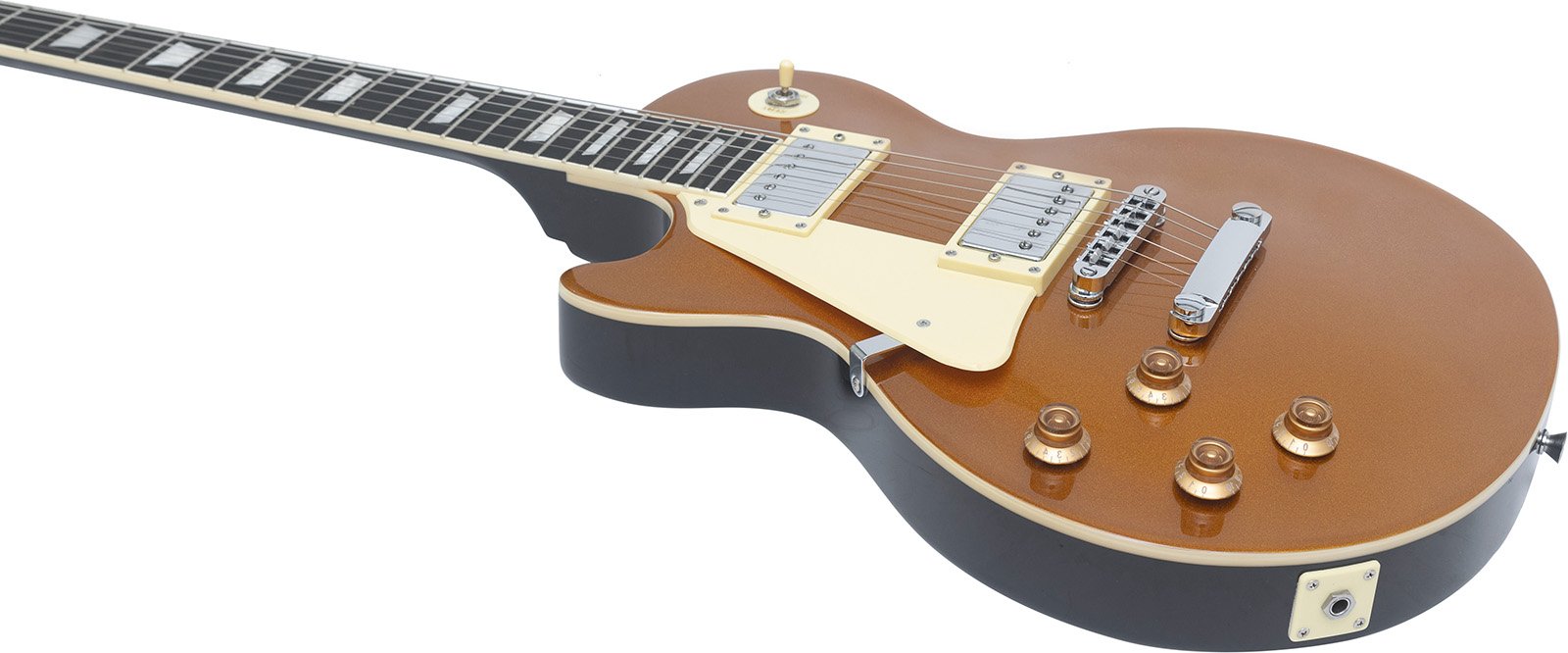 LS-300 Lefty E-Gitarre Gold