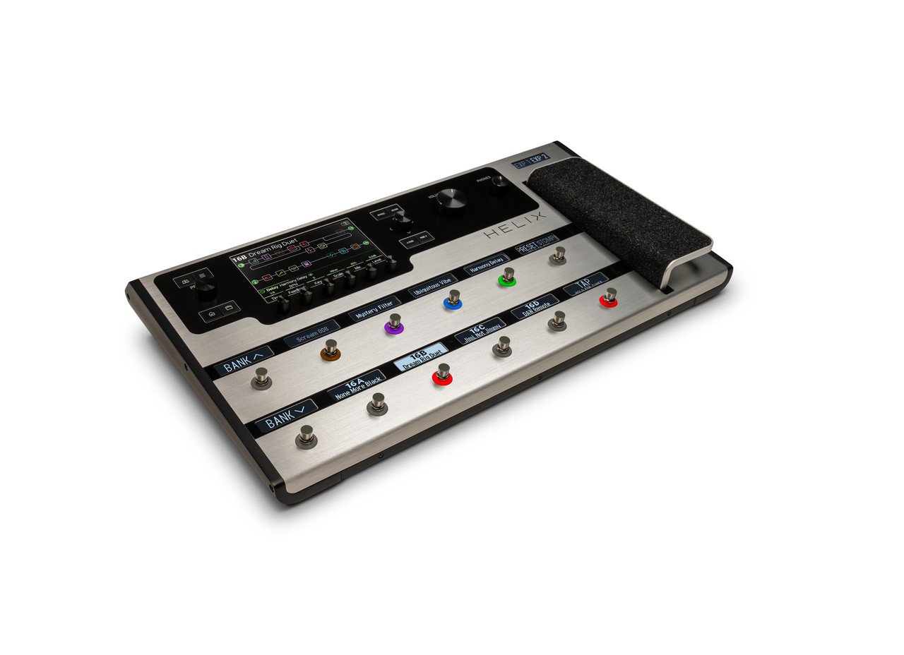 Helix Floor Flagship Amp & Effects Processor: Limited Edition Platinum