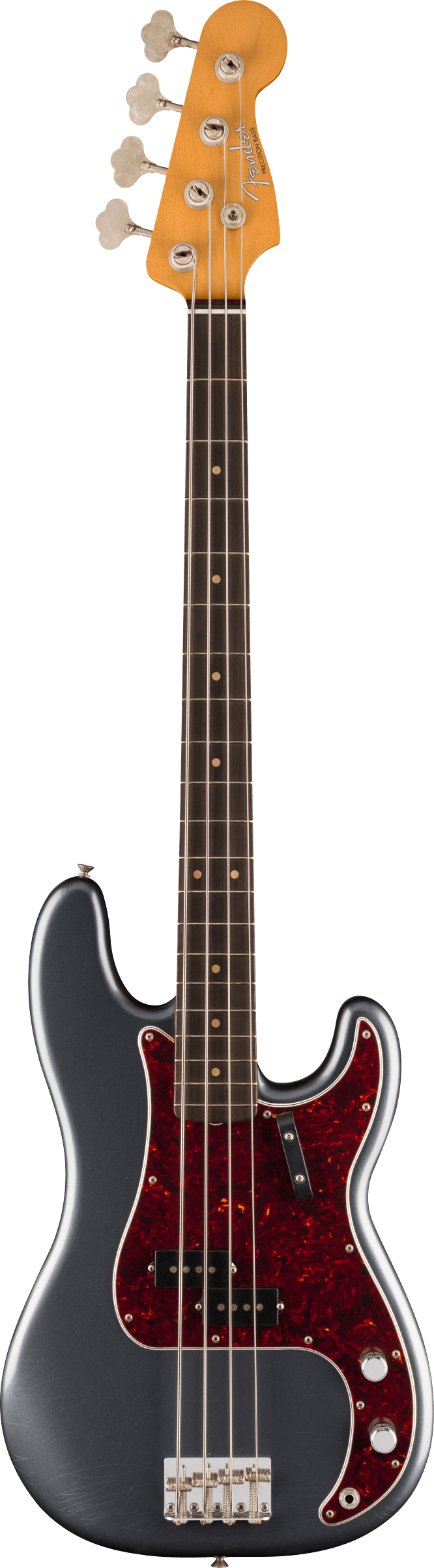 Vintera II Road Worn 60s Precision Bass Charcoal  Frost Metallic