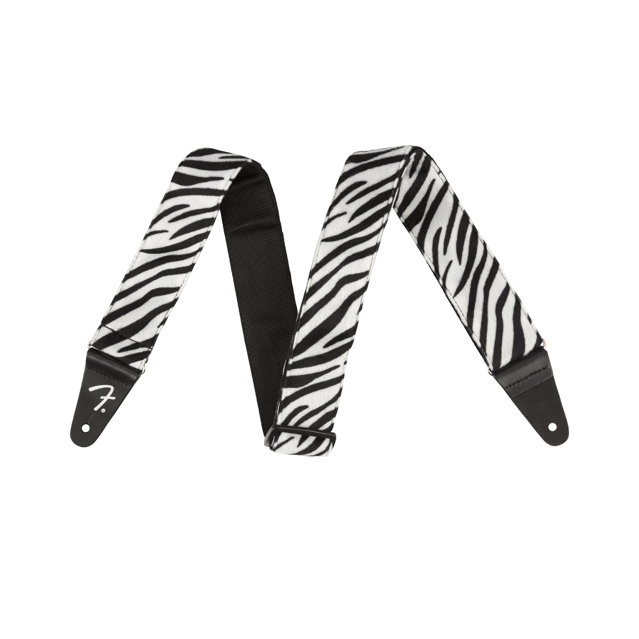 Wild Zebra Print Strap, 2"