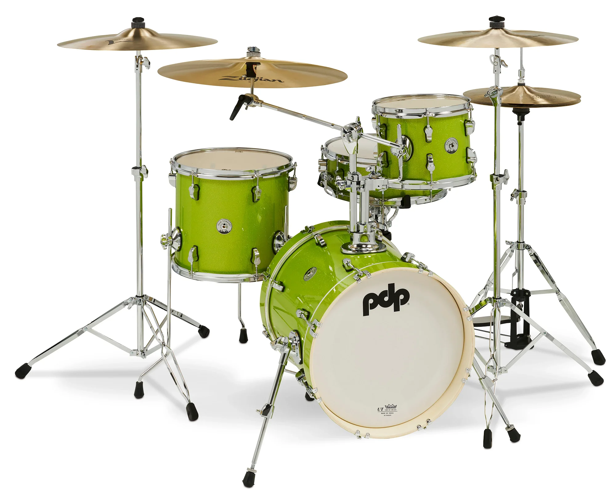 PDP New Yorker Shellpack 4-tlg. Electric Green 
