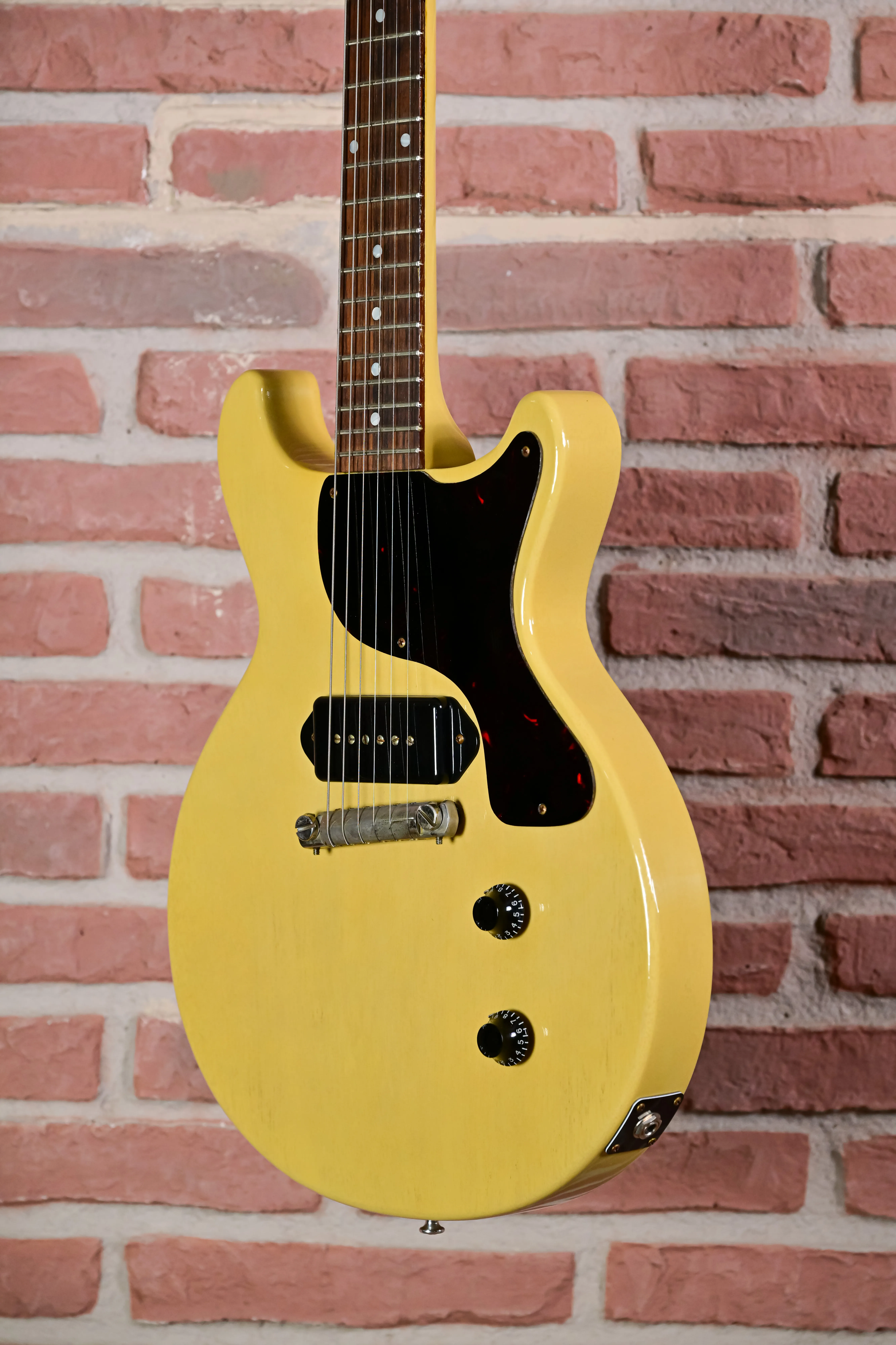 1958 Les Paul Junior Double Cut Reissue VOS TV Yellow