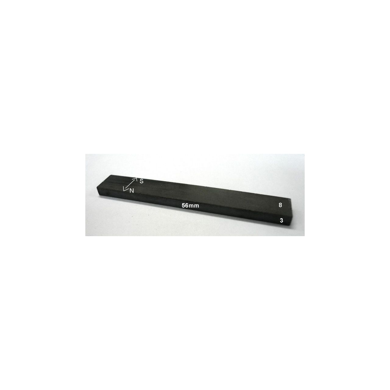 MX503 Ox Magnet, 56 x 3 x 8 mm (N-S)
