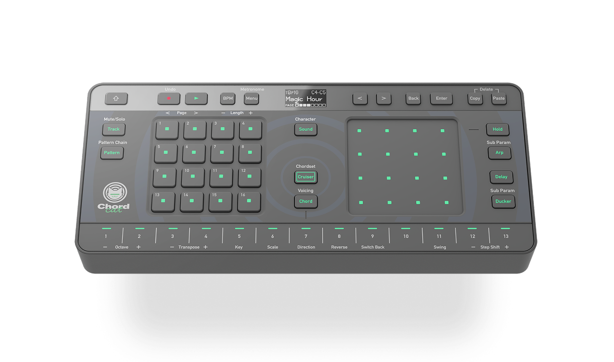 Toraiz Chordcat Drum Machine