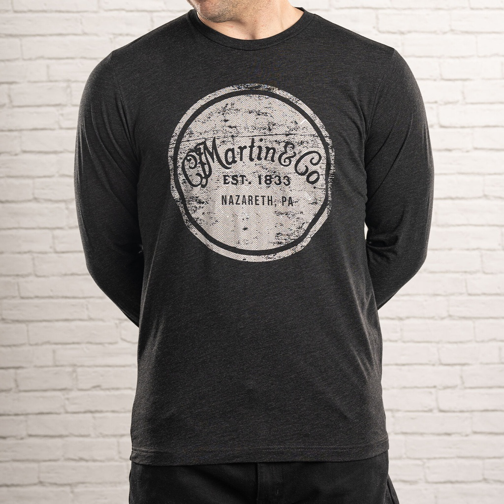 Heritage Long Sleeved, Charcoal, Medium