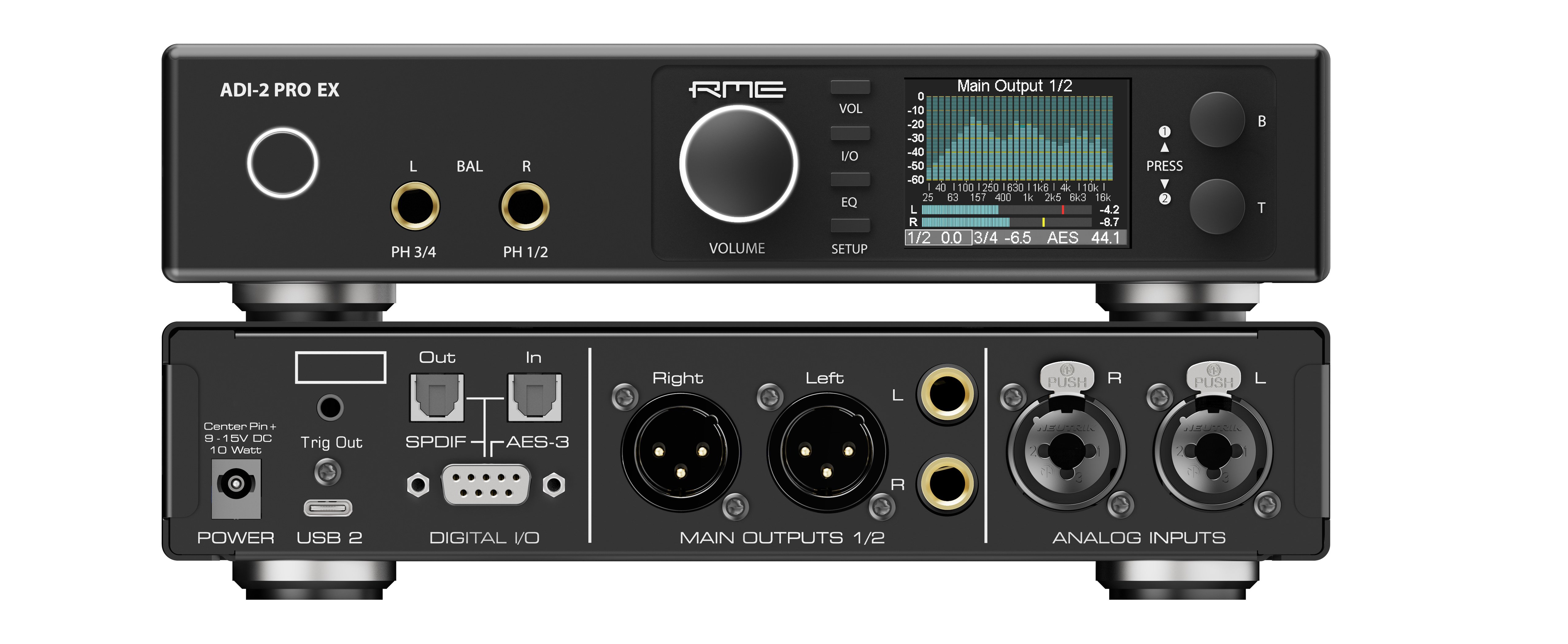 ADI-2 Pro EX Wandler und Kopfhörerverstärker (Versandrückläufer)