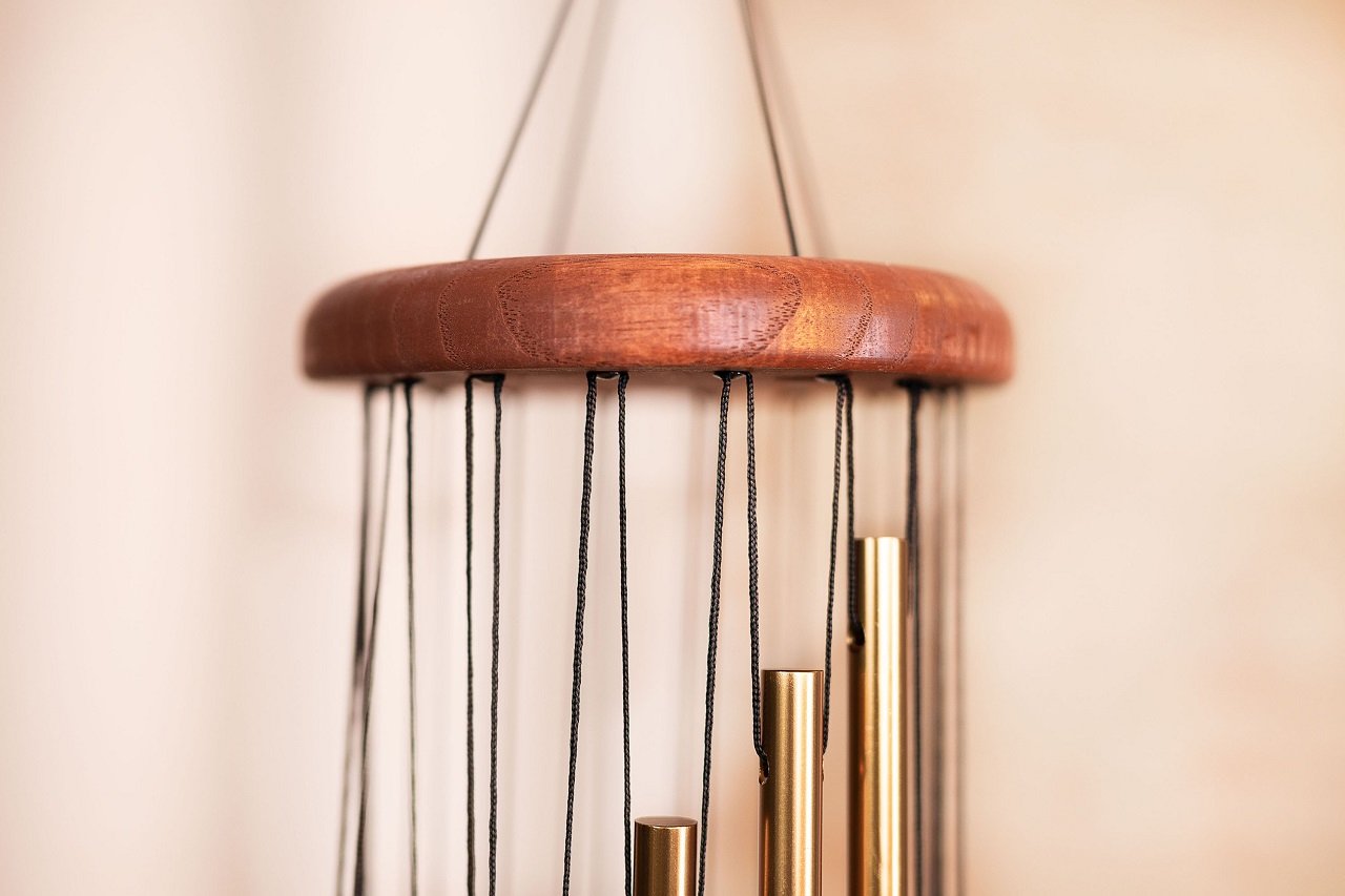Spiral Chime, 29" / 73 cm, Bronze