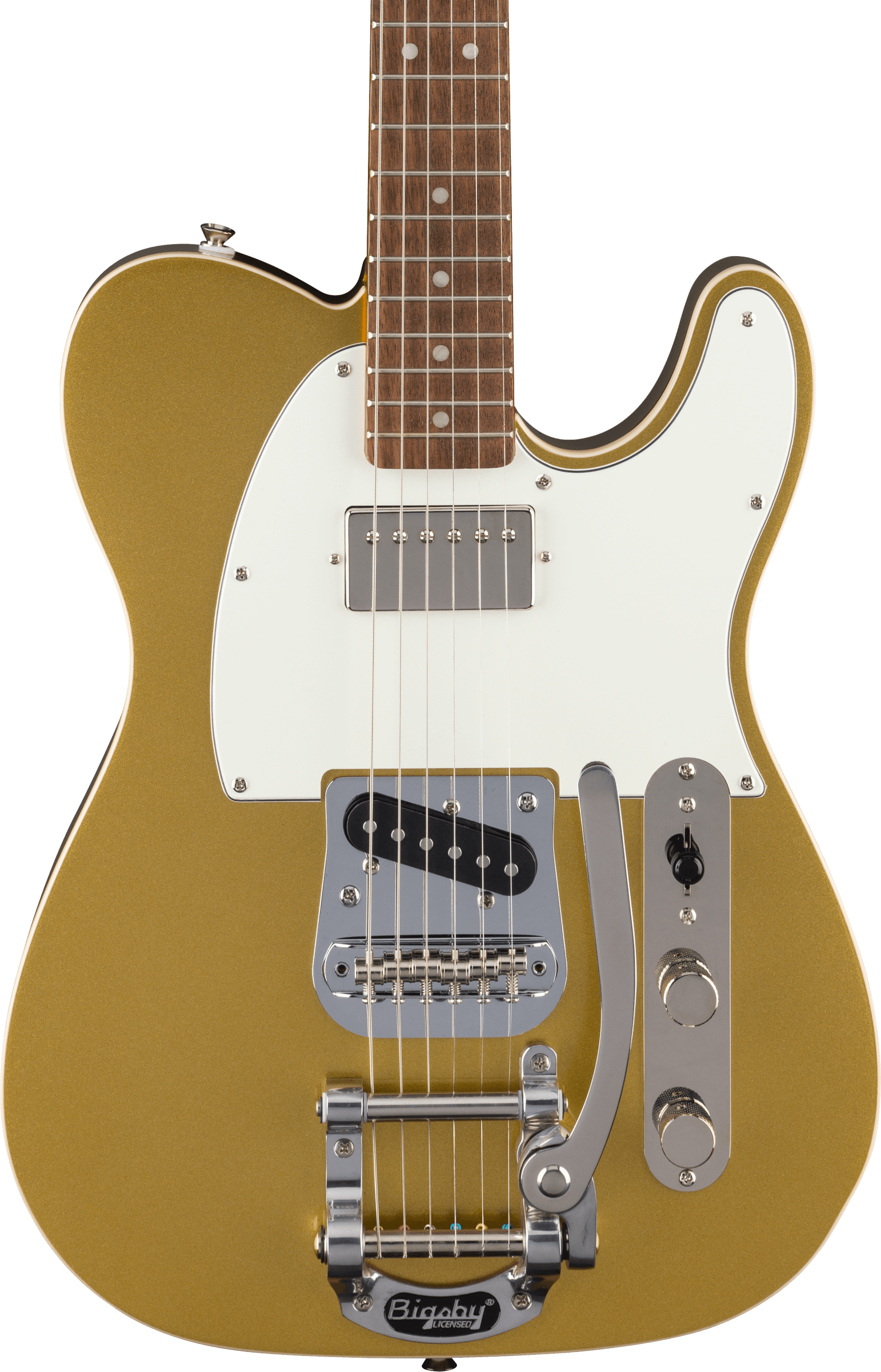 Classic Vibe Custom Telecaster SH Bigsby Aztec Gold