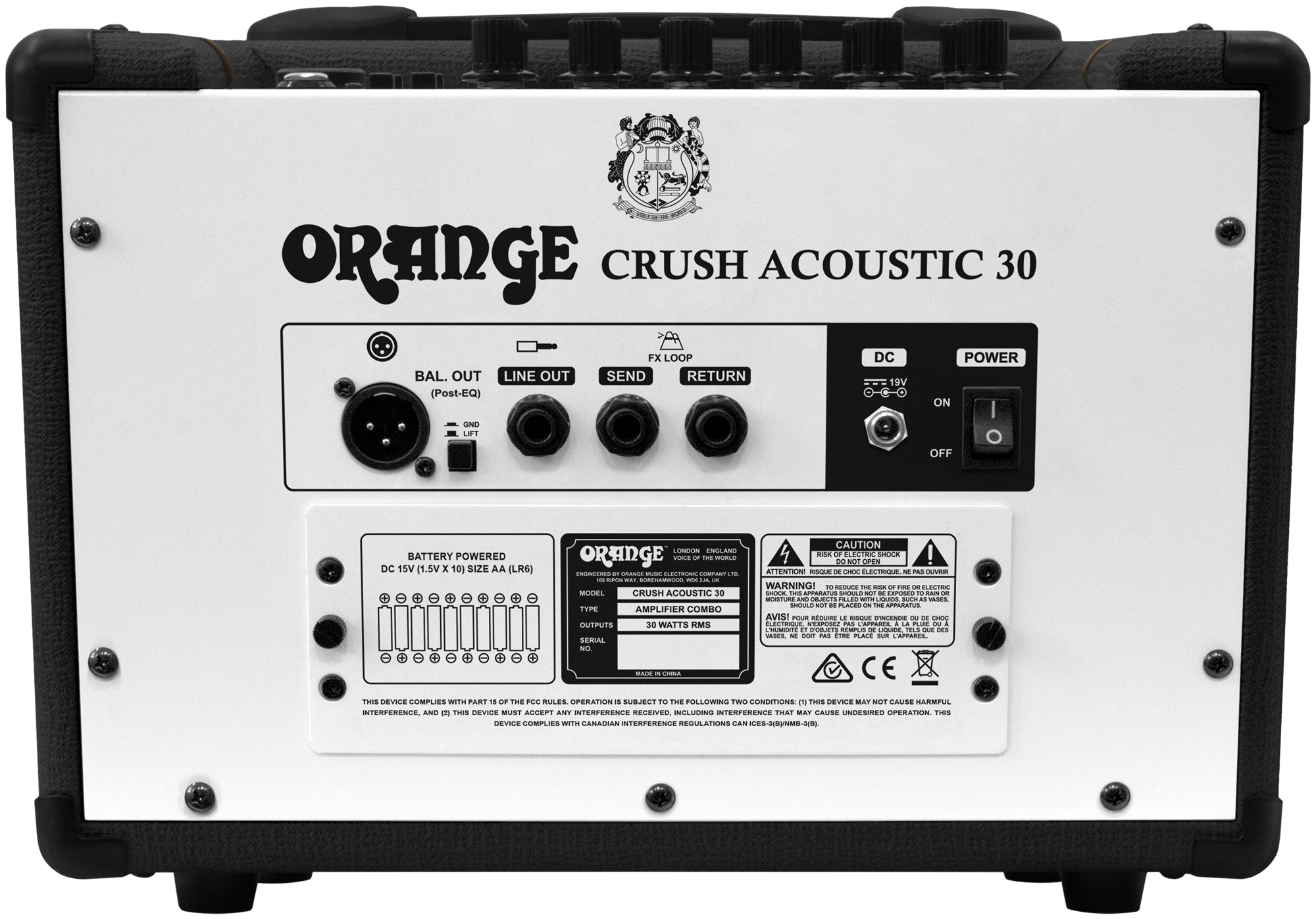 Crush Acoustic 30 Black 
