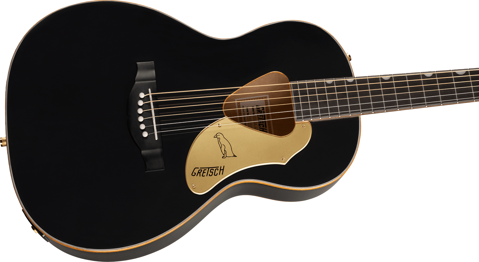 G5021E Rancher Penguin Parlor Acoustic/Electric Black
