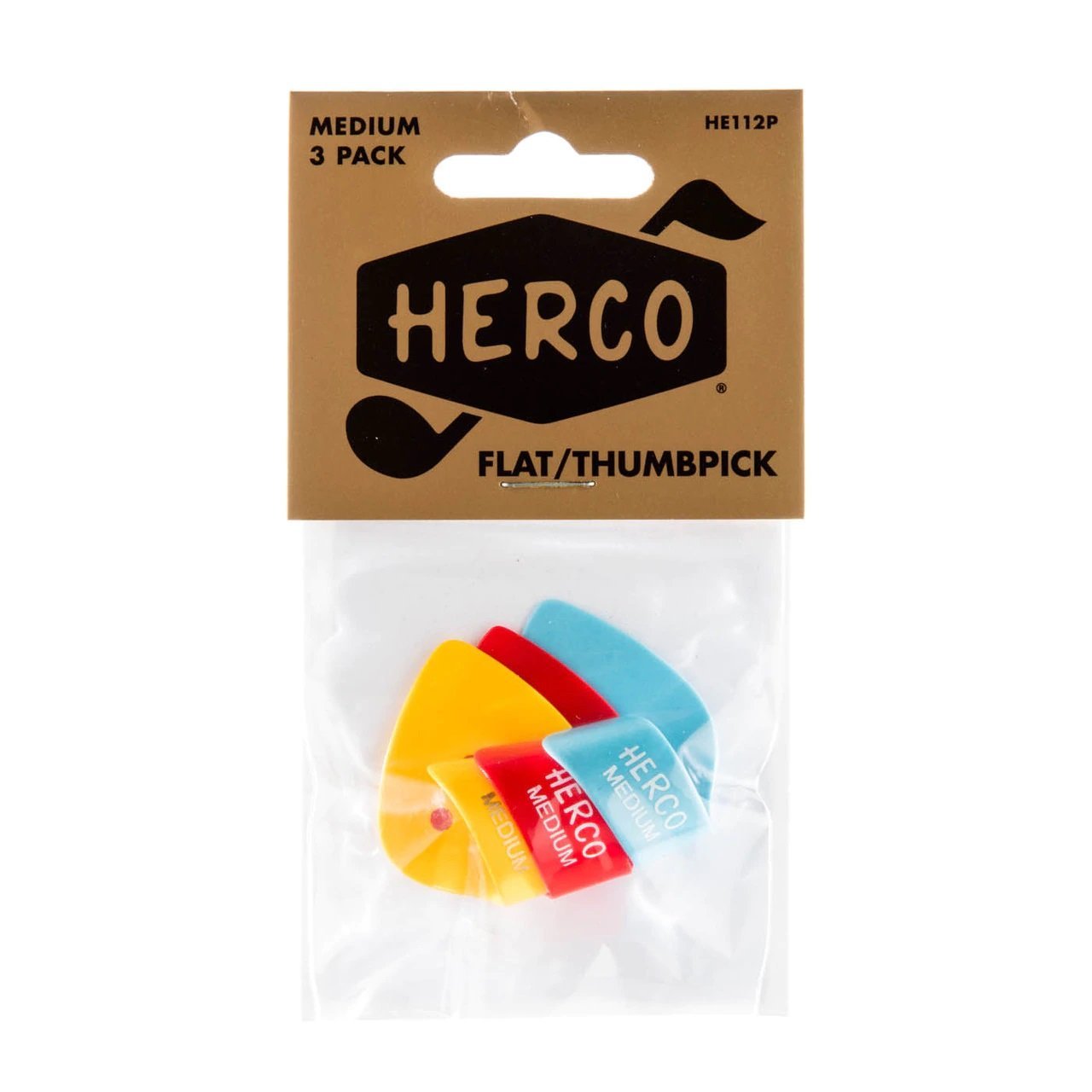 Flat Thumbpicks, Player Pack (3 Stück)