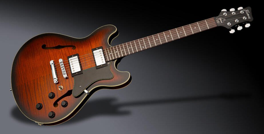 Teambuilt Pro Series Mayfield Pro - Almond Sunburst Transparent High Polish