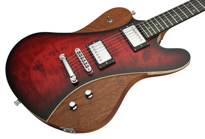 Teambuilt Pro Series Panthera II Supreme - Burgundy Blackburst Transparent High Polish, Satin Back /