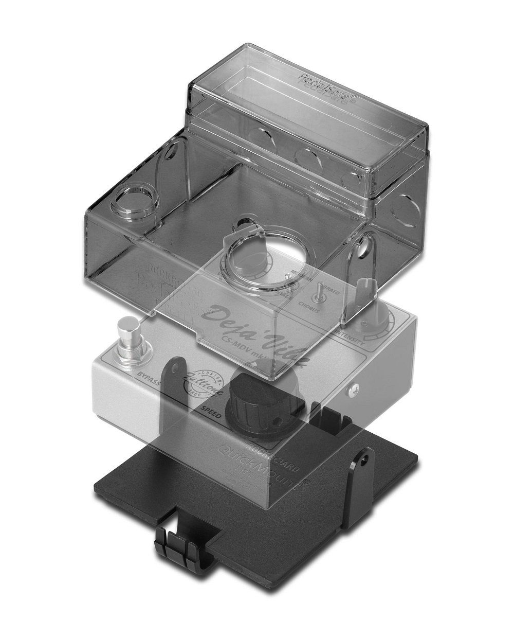 PedalSafe Type FT4 - Protective Cover and Rockboard Mounting Plate