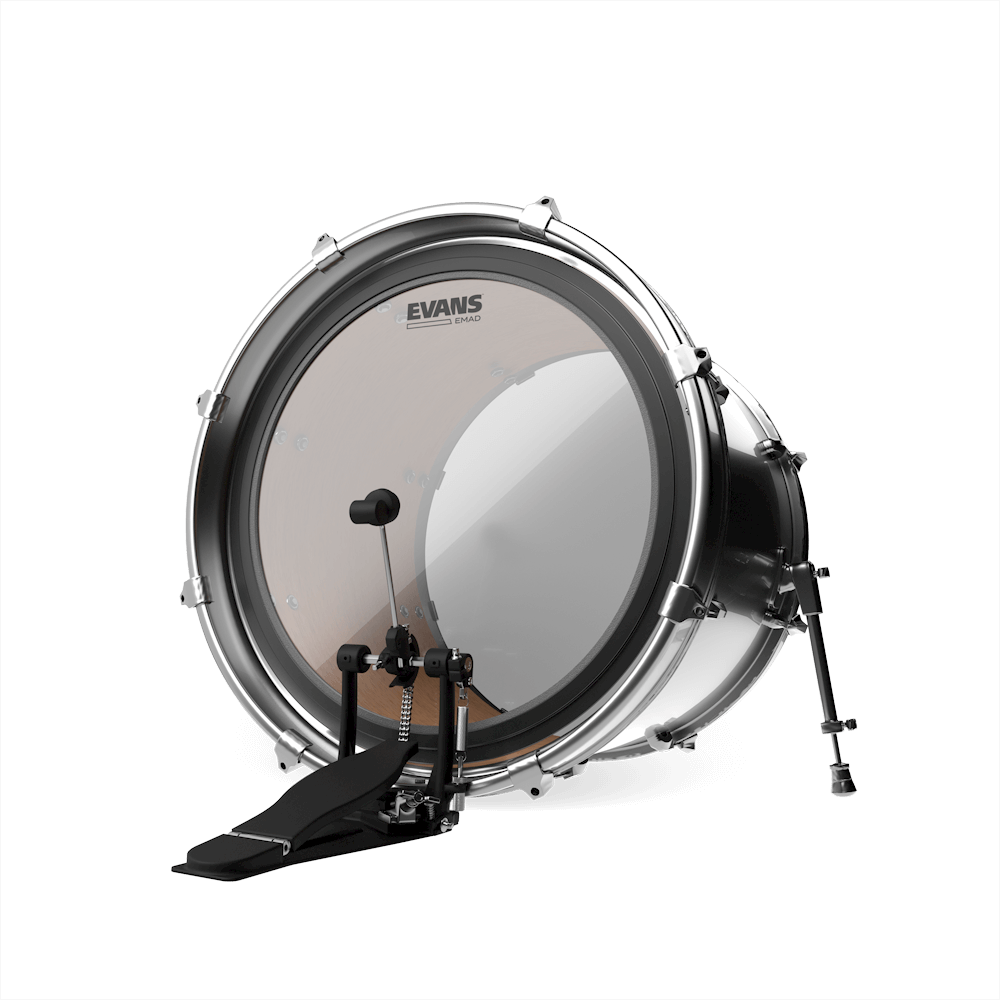22" EMAD Clear - Bass Drum Fell