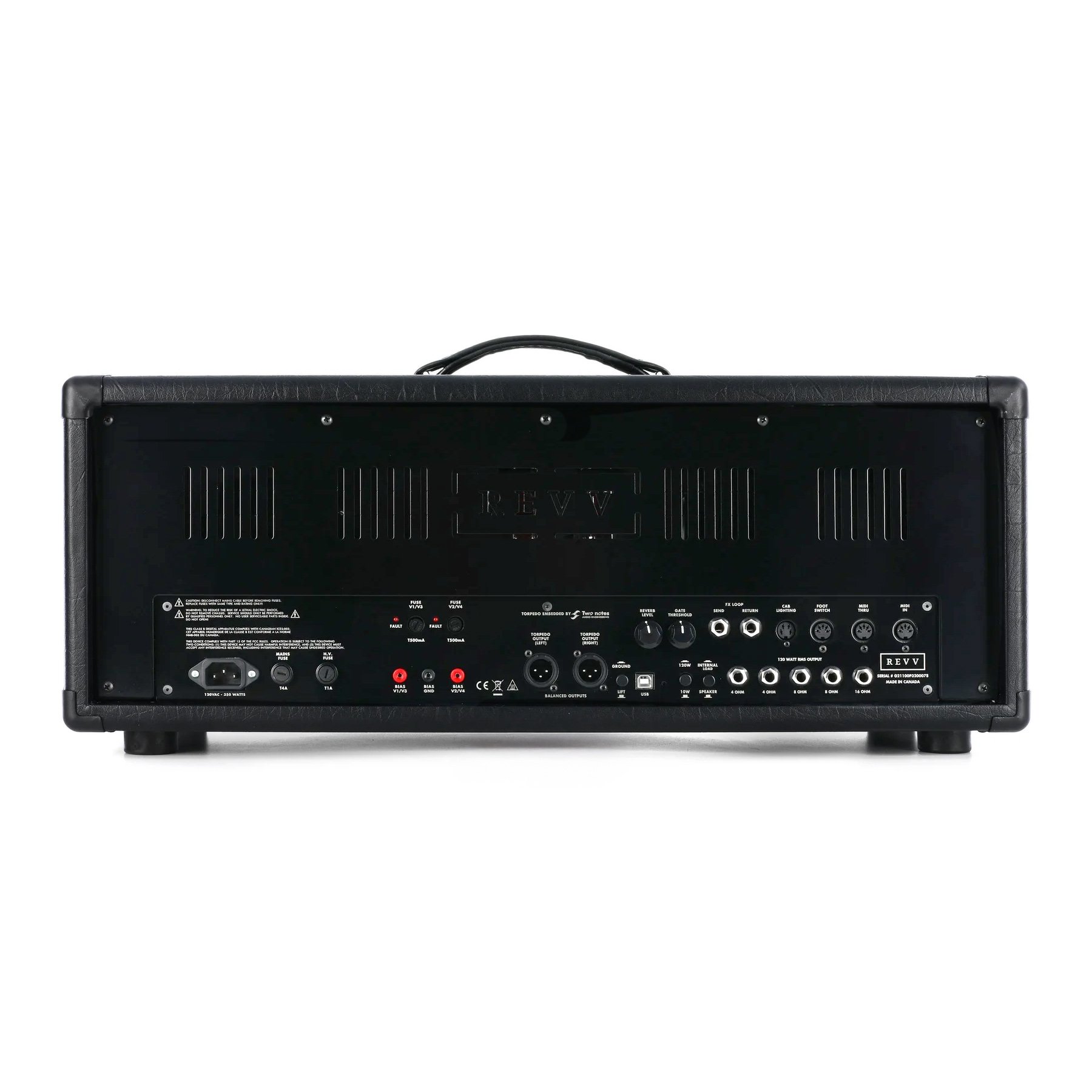 Generator 100P MK3 Tube Head Amp 120-Watt Black
