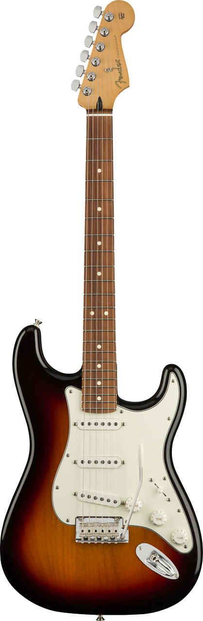Player Stratocaster®, Pau Ferro Fingerboard, 3-Color Sunburst - E-Gitarre